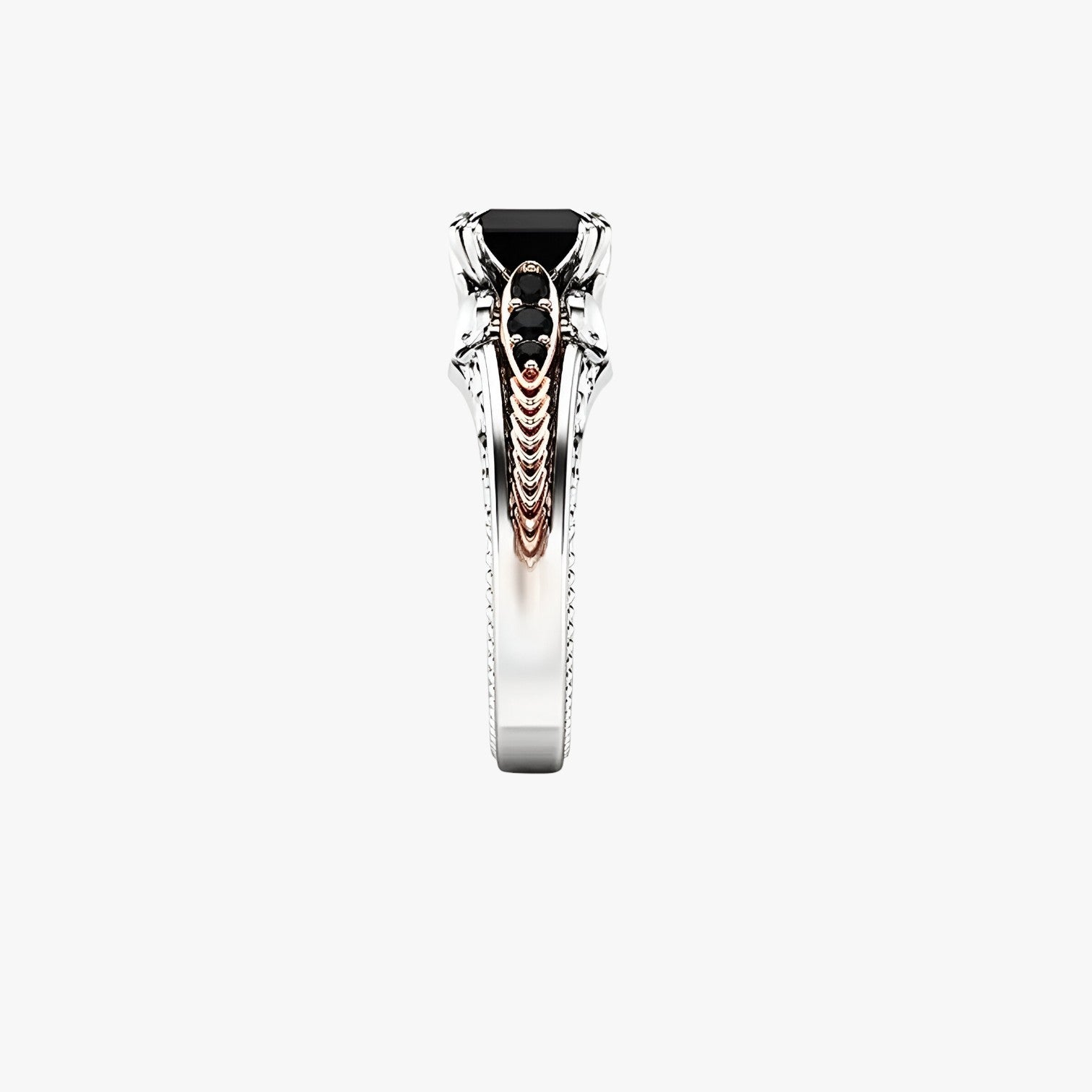 Anello in argento 925 con diamante naturale da 1 carato - - anello anello diamante carato diamante jewelry naturale Rings womens ring - Concept Palermo