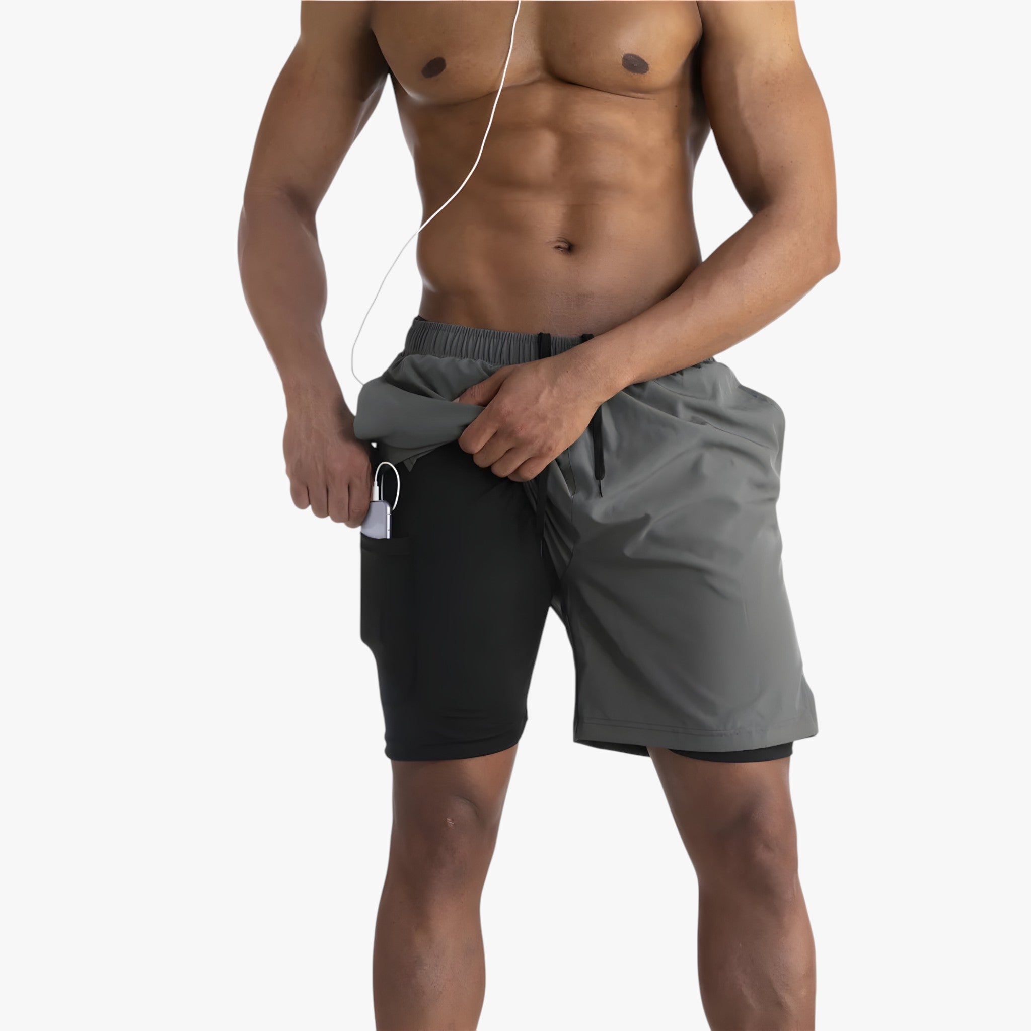 Leggeri, Regolabili e per la Vita Urbana Uomo - Grigio Chiaro - Axel Shorts leggeri leggeri regolabili Pantaloncini Estivi Pantaloncini Sportivi Pantaloncini Uomo regolabili shorts Streetwear uomo urbana vita Vita Regolabile - Concept Palermo