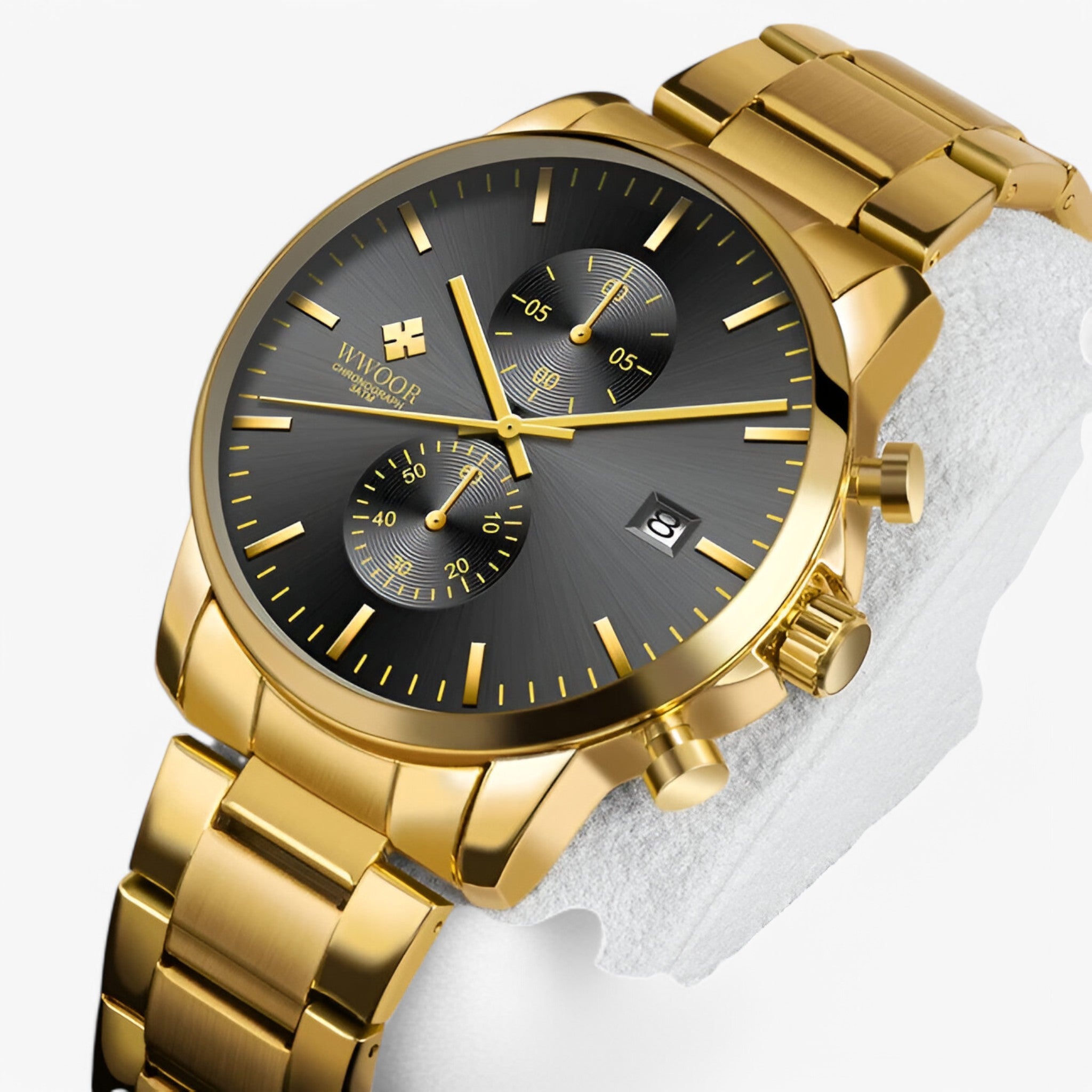 Movimento cronografo leggero in acciaio inossidabile - - accessoires acciaio cronografo horloges inossidabile leggero movimento movimento cronografo watches - Concept Palermo