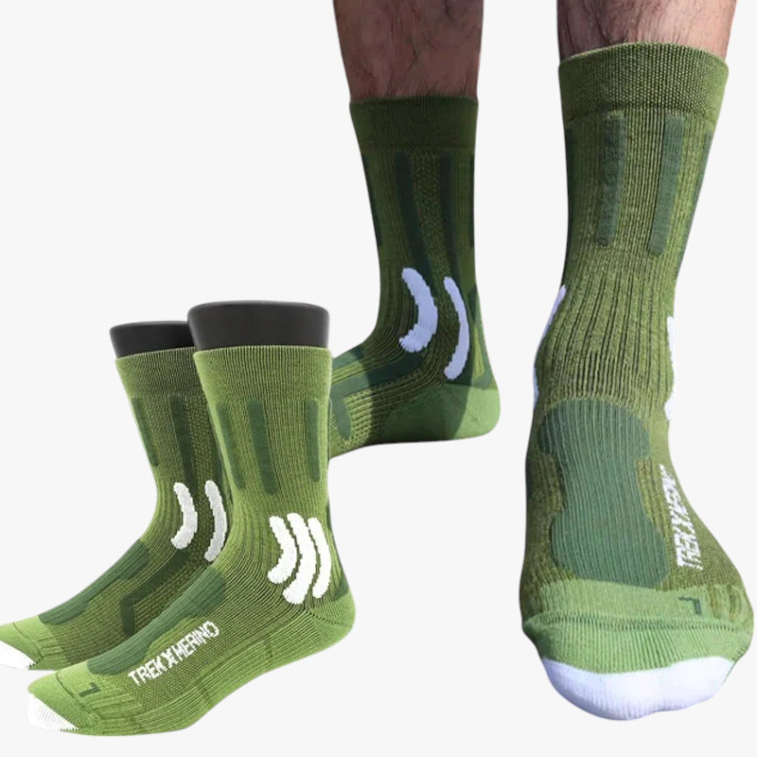 Calzini da esterno in lana merino: comfort per escursionismo e corsa Uomo - - calzini calzini esterno comfort corsa escursionismo esterno Hiking Socks lana merino socks - Concept Palermo