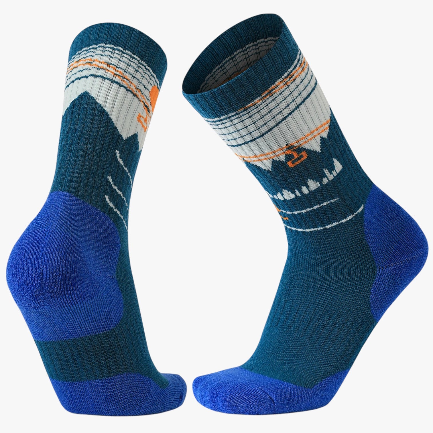 Calzini di lana resistenti - Mantengono i piedi caldi e asciutti tutto il giorno Rosso - L blu+verde - asciutti caldi calzini calzini lana giorno Hiking Socks lana mantengono piedi socks - Concept Palermo