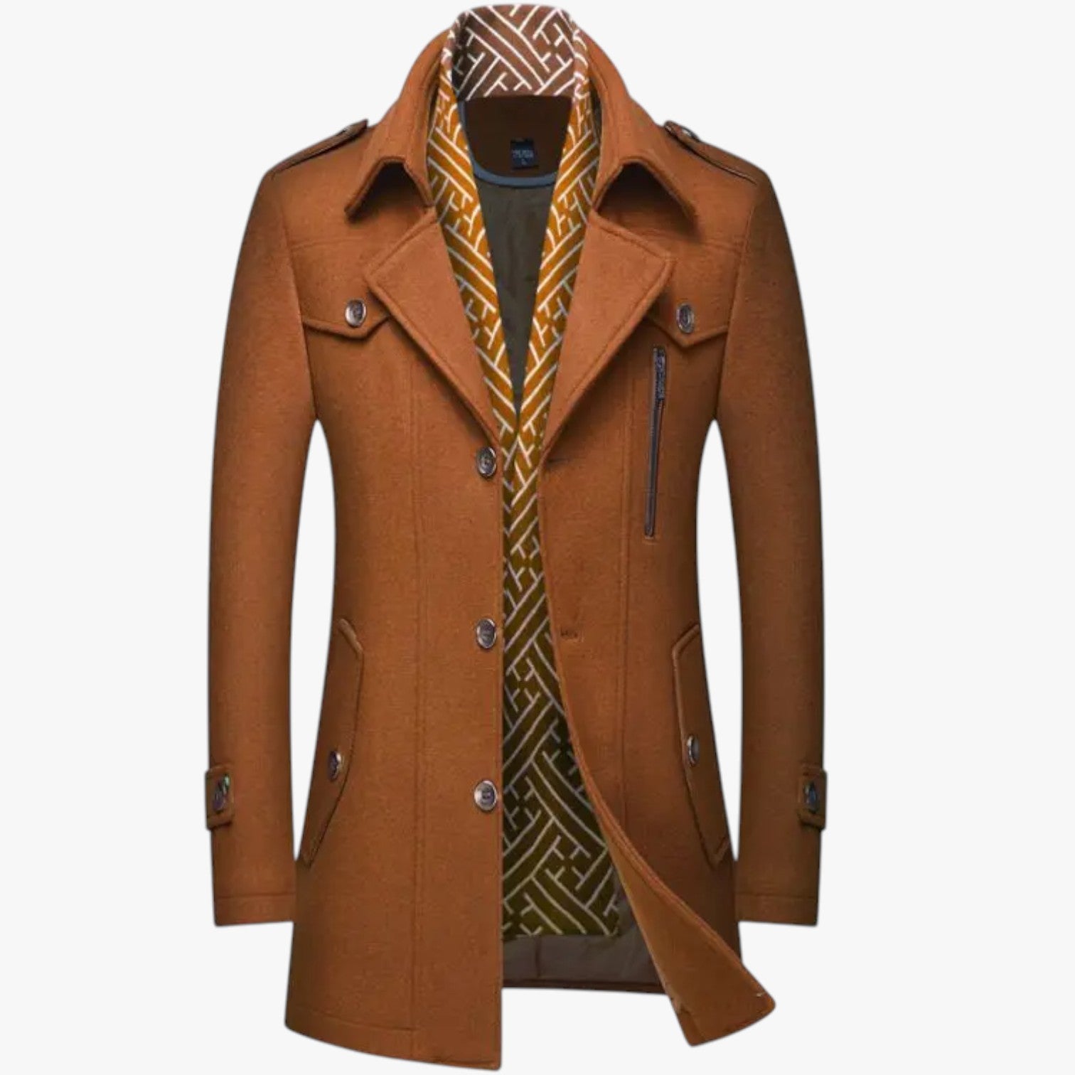 Eleganza e calore - Cappotto lungo in lana per l'inverno Uomo - - calore cappotto coat men coats eleganza eleganza calore inverno Jackets & Coats lana men's coats & jackets uomo - Concept Palermo