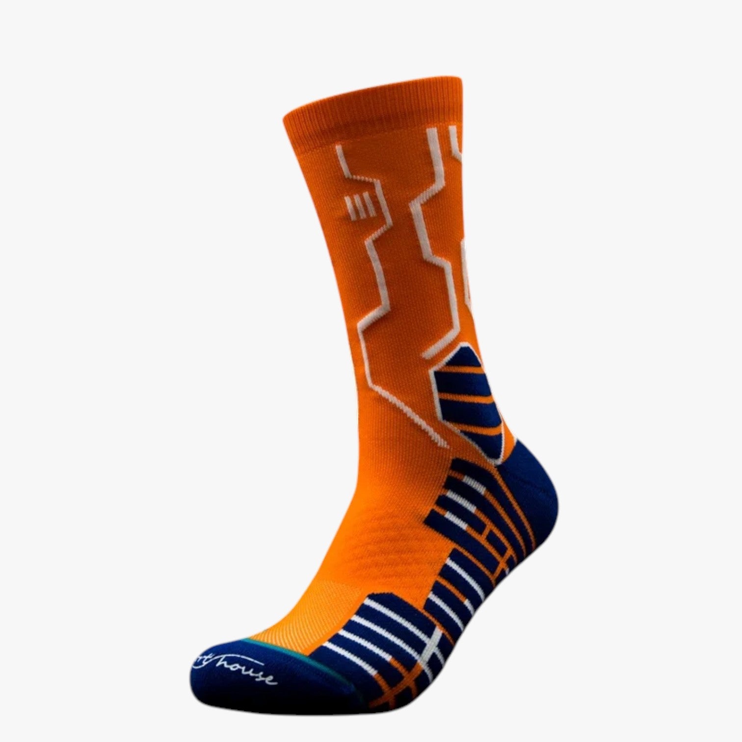 Calze sportive a compressione: supporto, aderenza e comfort Uomo - Arancia - aderenza aderenza e comfort - €25 calze calze sportive comfort compressione dawson | calze sportive a compressione: supporto Hiking Socks socks sportive supporto - Concept Palermo