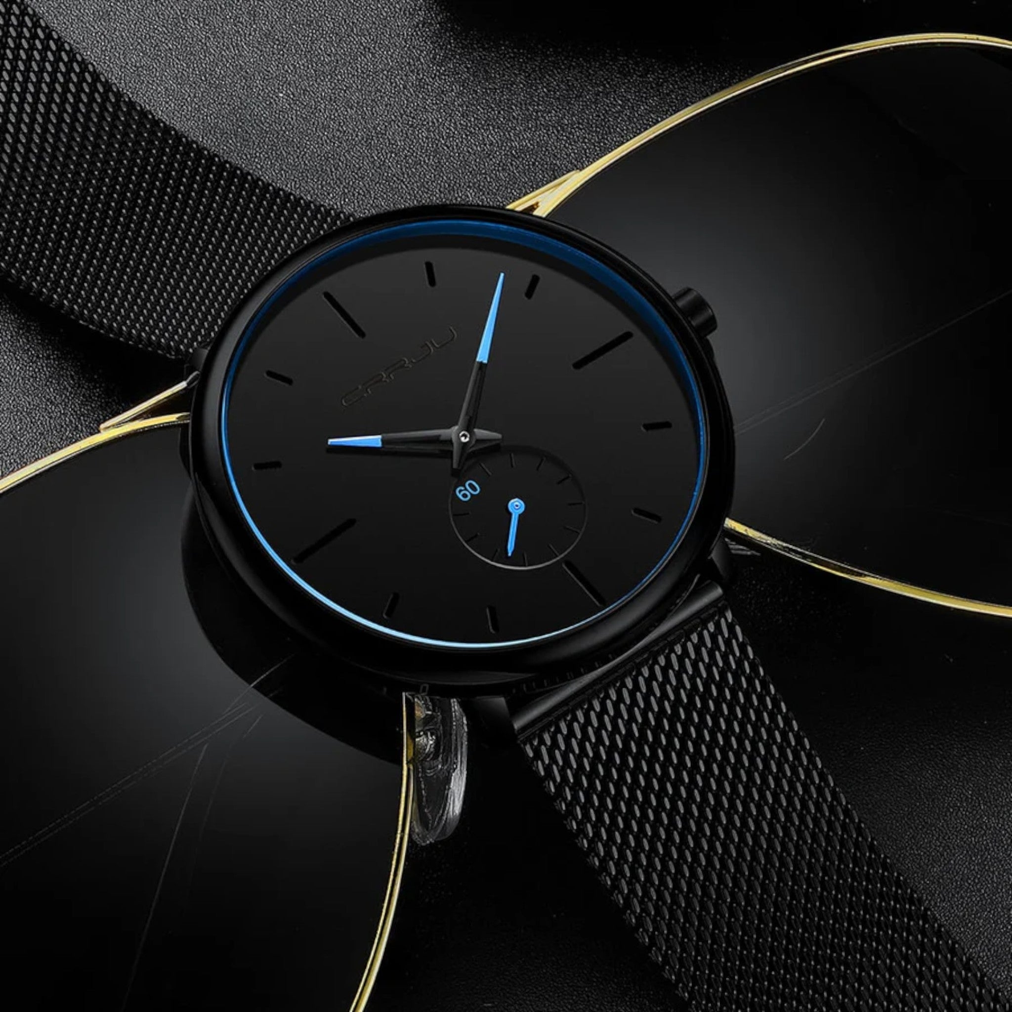 CRJJU Orologio da uomo sottile e moderno Oro - - crjju crjju orologio orologio sottile uomo Watches WATCHES FOR MEN - Concept Palermo