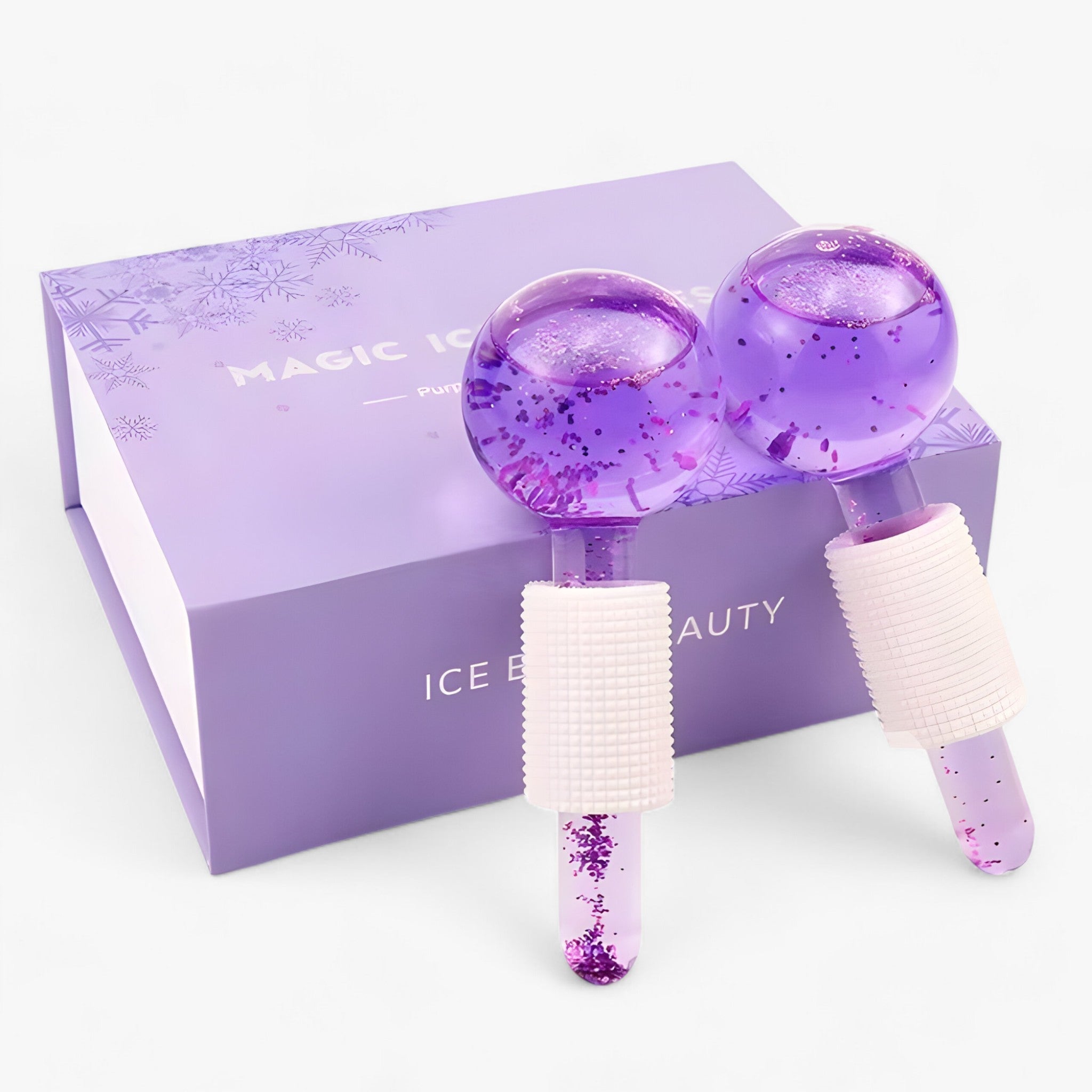 Palline Cristalline Rinfrescanti - Massaggio Energetico per Viso e Occhi, 2 pezzi/confezione Pelle - NUOVA SET VIOLA - 2 pezzi/confezione - € BEAUTY beautycool | palline cristalline rinfrescanti - massaggio energetico per viso e occhi confezione cristalline energetico face massage massage massaggio occhi palline palline cristalline - Concept Palermo