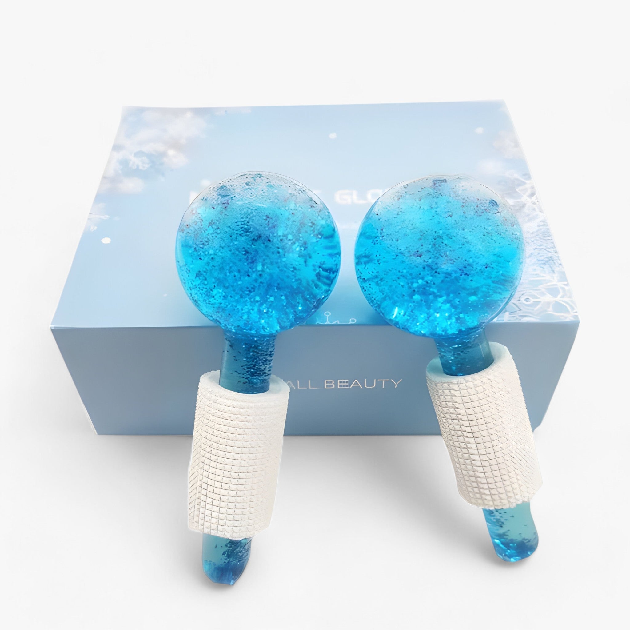 Palline Cristalline Rinfrescanti - Massaggio Energetico per Viso e Occhi, 2 pezzi/confezione Pelle - NUOVA SET BLU - 2 pezzi/confezione - € BEAUTY beautycool | palline cristalline rinfrescanti - massaggio energetico per viso e occhi confezione cristalline energetico face massage massage massaggio occhi palline palline cristalline - Concept Palermo