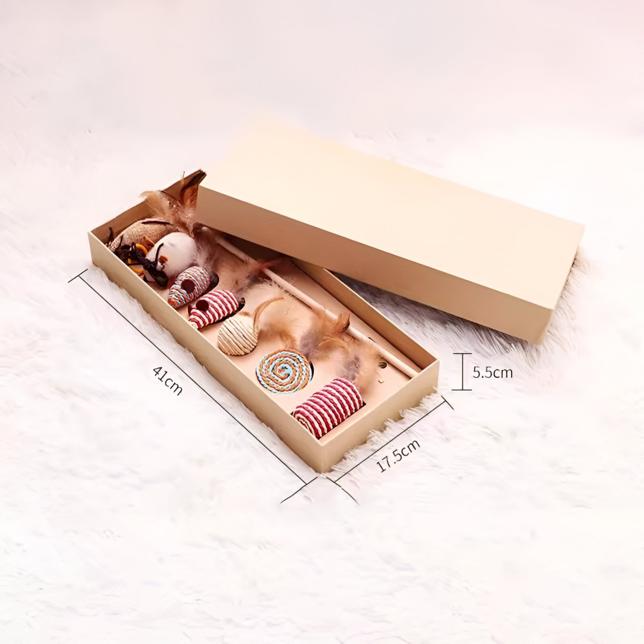 Set di Bacchette Interattive in Legno per Gatti con Molla Uomo - - bacchette bacchette interattive gatti interattive legno molla pets & supplies uomo - Concept Palermo