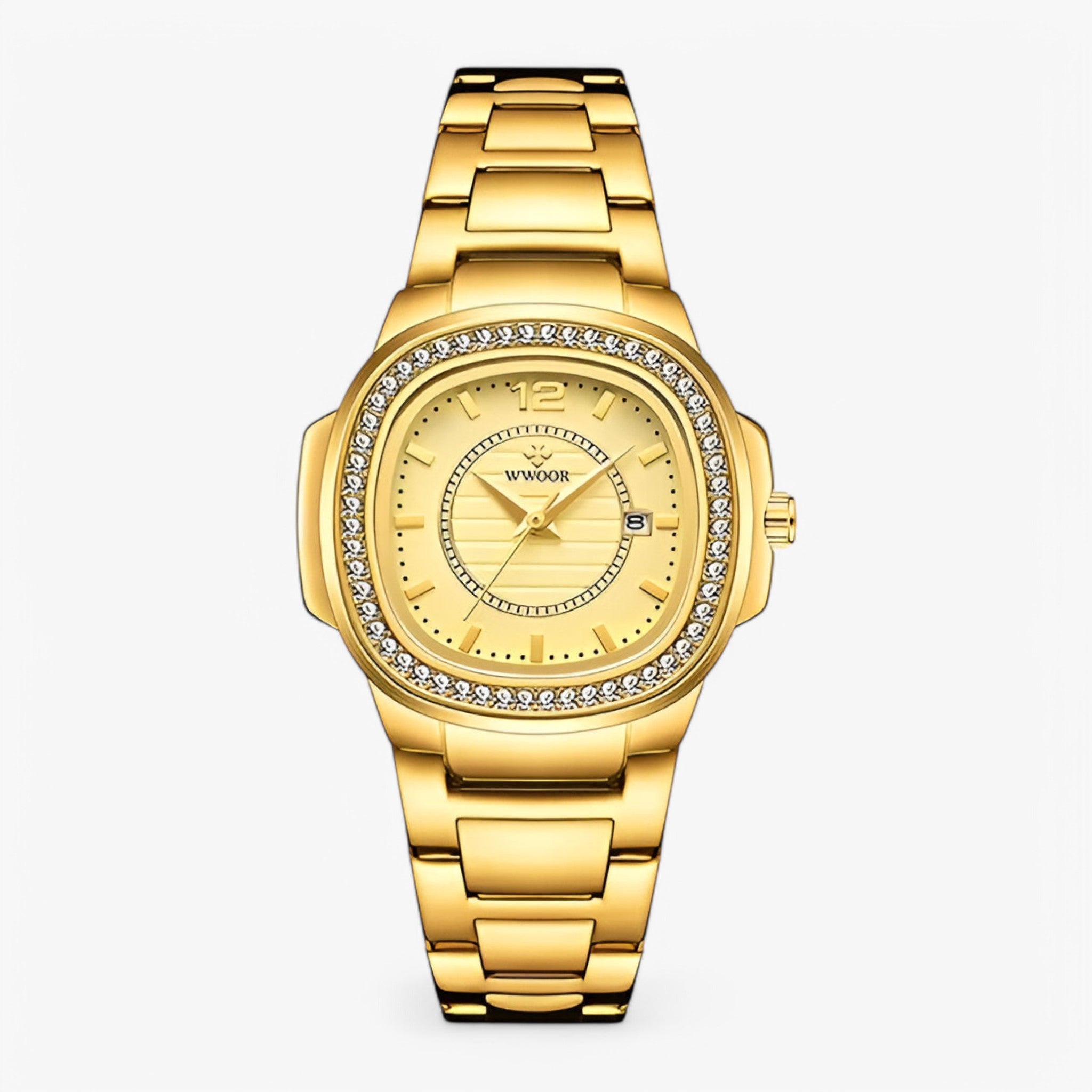 Orologio da polso da donna in oro con diamanti - oro oro - diamanti donna orologio orologio polso polso watch for men watches - Concept Palermo