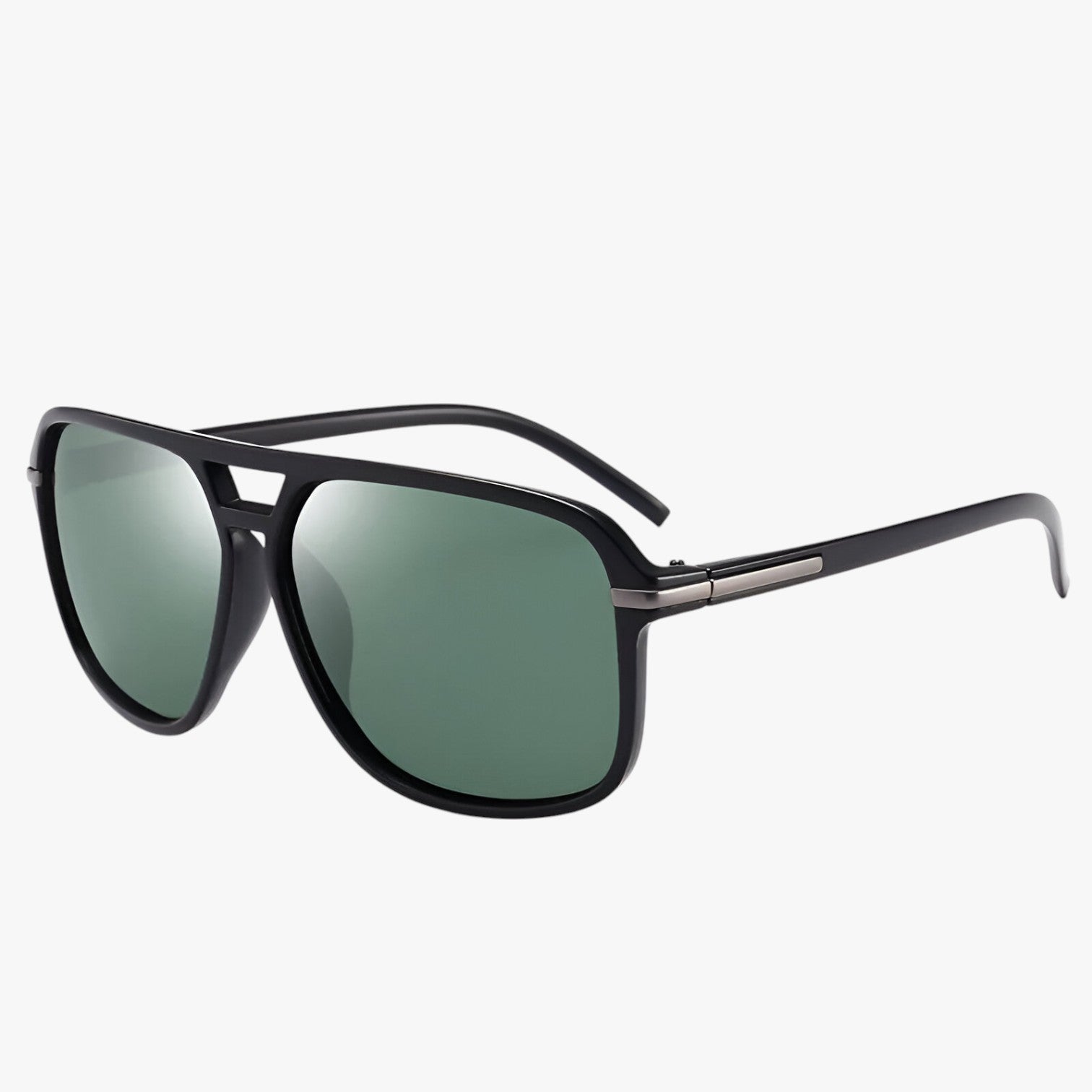 Occhiali da sole a forma di pilota vintage con protezione UV400 Uomo - DONKERGROEN - forma mens accessory mens sunglasses occhiali occhiali sole pilota protezione sole sunglasses uomo - Concept Palermo
