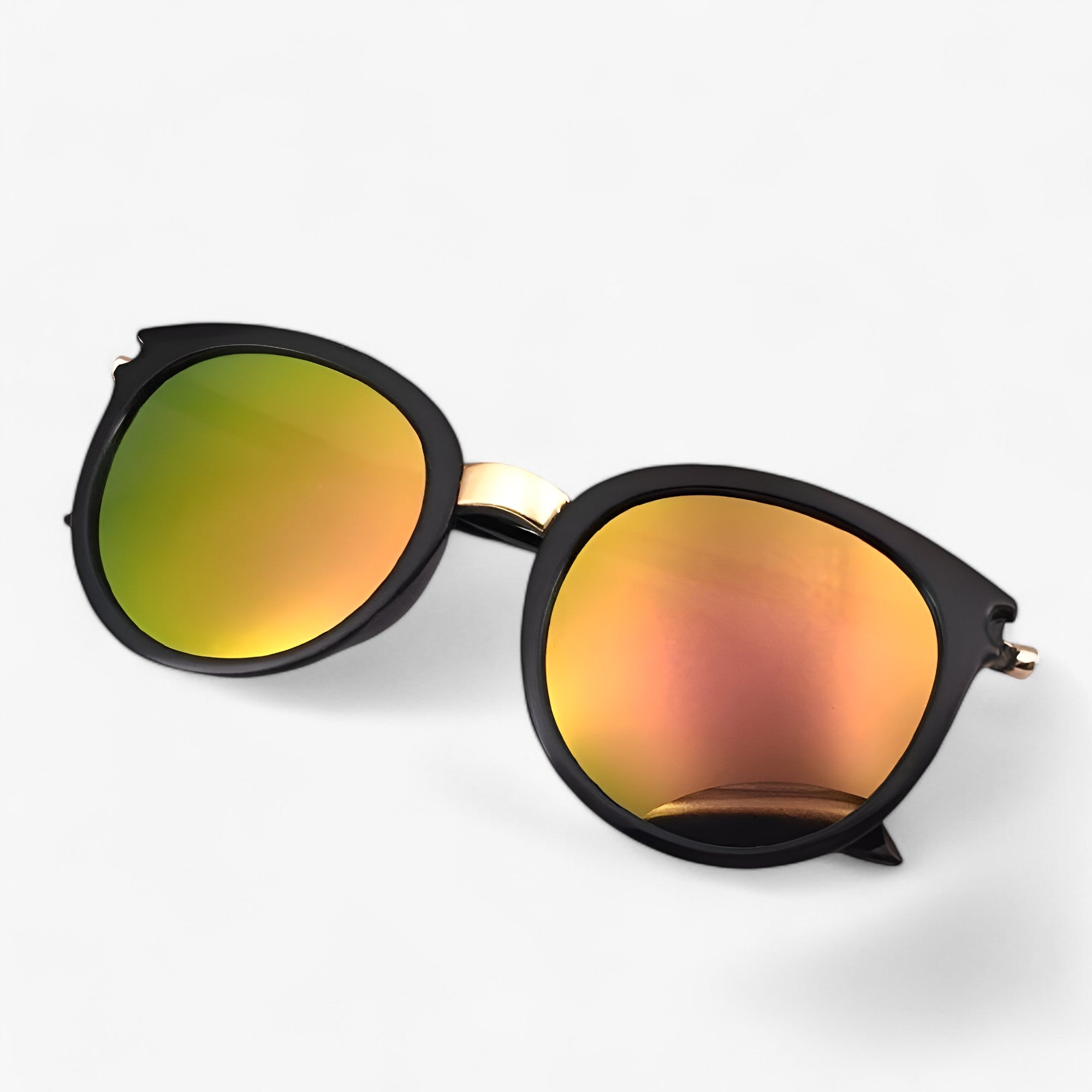 Occhiali da sole vintage in pelle UV400 - Stile e Protezione - Rosa - occhiali occhiali sole pelle protezione sole stile sun glasses sunglasses vintage WOMEN womens fashion - Concept Palermo
