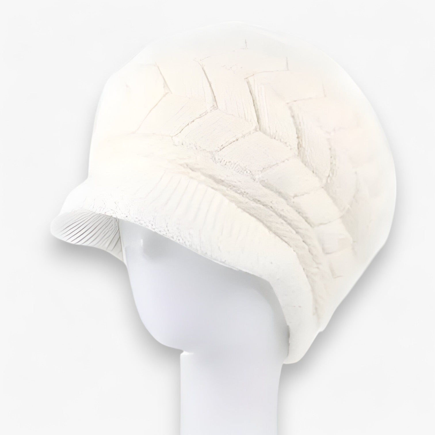 Berretto Invernale Caldo In Peluche - Cappello Tricot In Finta Pelliccia Donna - Bianco 55cm-58cm - berretto berretto invernale caldo cappello donna finta hats invernale pelliccia womens hat - Concept Palermo