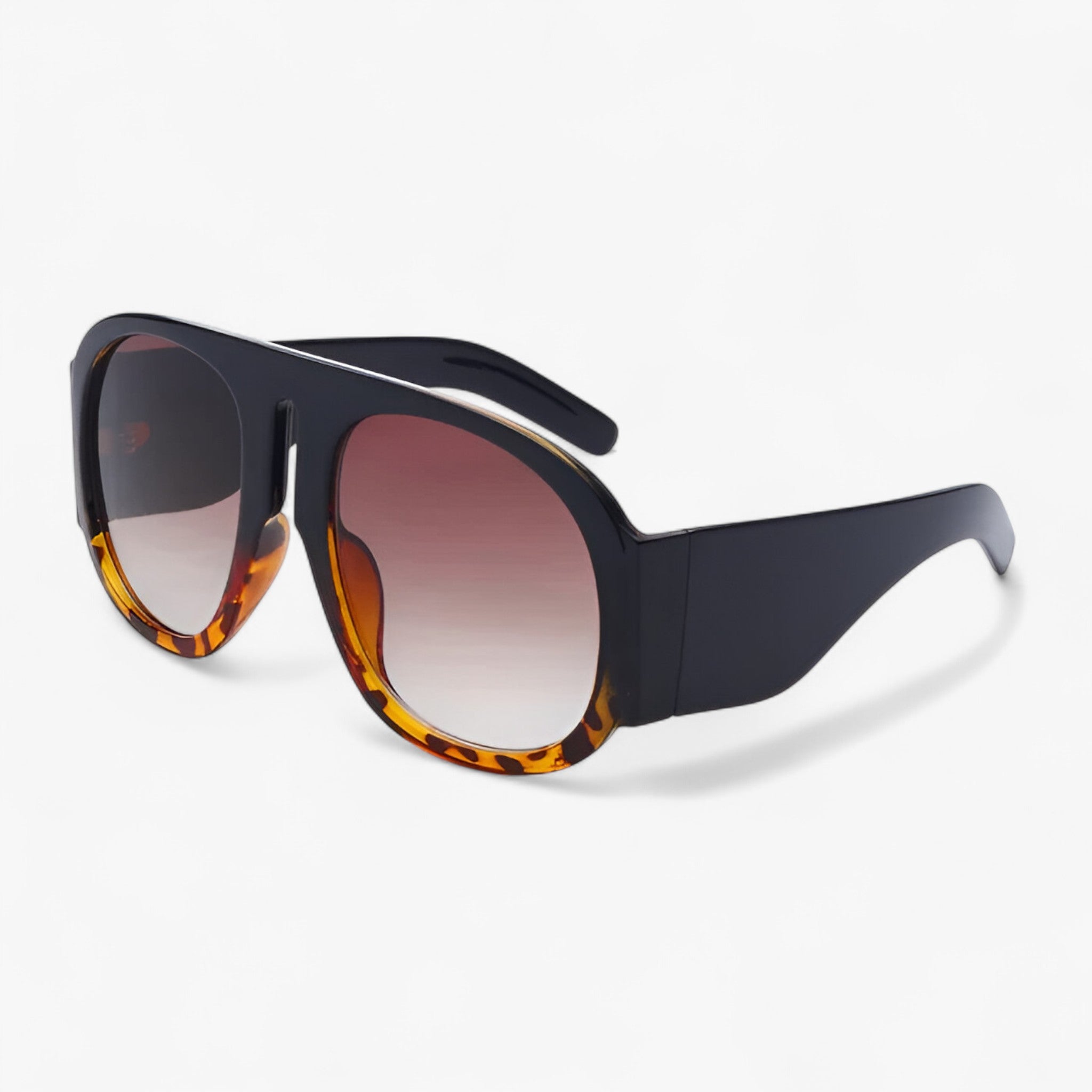 Occhiali da sole rotondi oversize dallo stile retrò Uomo - Nero Leopardo Grigio 1pcs - dallo mens sunglasses occhiali occhiali sole oversize Polarized man sunglasses retr rotondi sole stile Sunglasses sunglasses polarized men - Concept Palermo