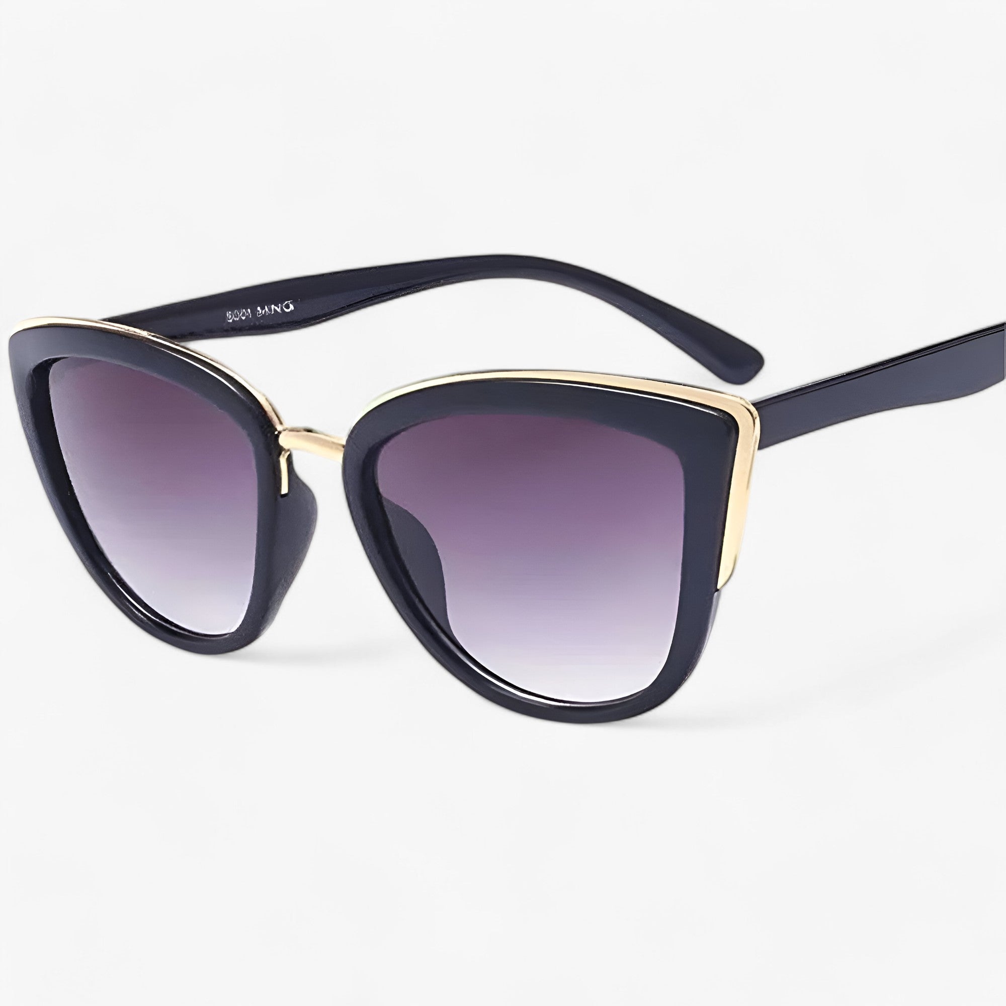 Occhiali da sole a forma di gatto – Stile vintage e protezione UV400 - NeroGrigio - forma gatto occhiali occhiali sole protezione sole stile sun glasses sunglasses WOMEN - Concept Palermo