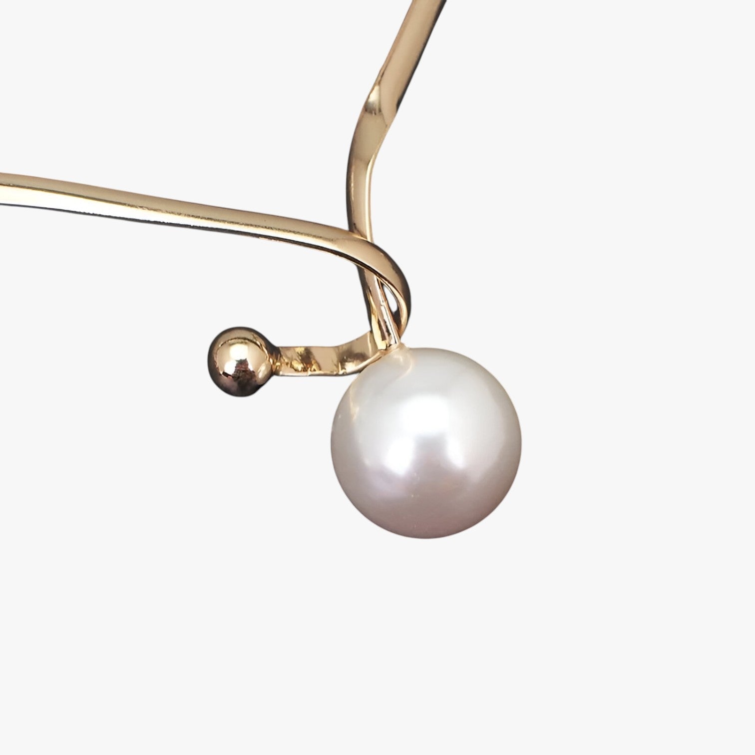 Choker con pendente a forma di perla per un look raffinato Donna - - choker choker pendente donna elegant womens necklaces Fashion Necklaces forma jewelry look Necklace Necklaces for Women pendente perla - Concept Palermo