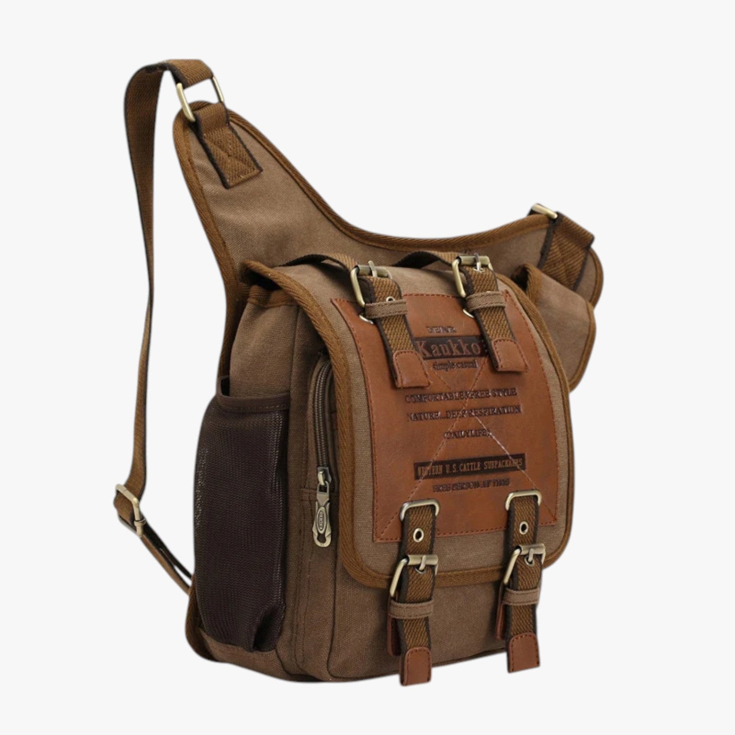 Borsa Messenger Uomo in Nylon Vintage Pratica, Leggera, Sempre con Te - - bag Bags bags for men borsa borsa messenger Crossbody Bags leggera mens bag messenger nylon pets & supplies pratica sempre Shoulder & Crossbody Bags - Concept Palermo