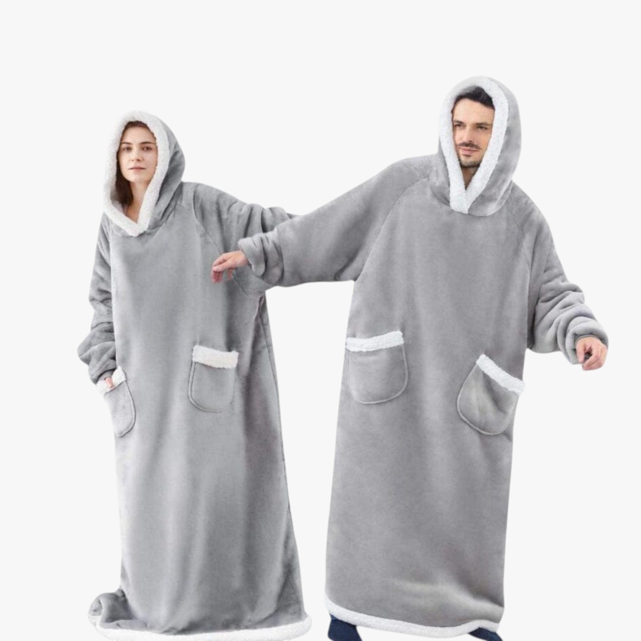Coperta con Cappuccio Morbida e Reversibile Uomo - - accessori campeggio cappuccio casa comfort coperta coperta calda coperta cappuccio coperta con cappuccio coperta lavabile coperta morbida coperta reversibile coperte e plaid copertura sportiva felpa coperta morbida relax domestico reversibile uomo - Concept Palermo