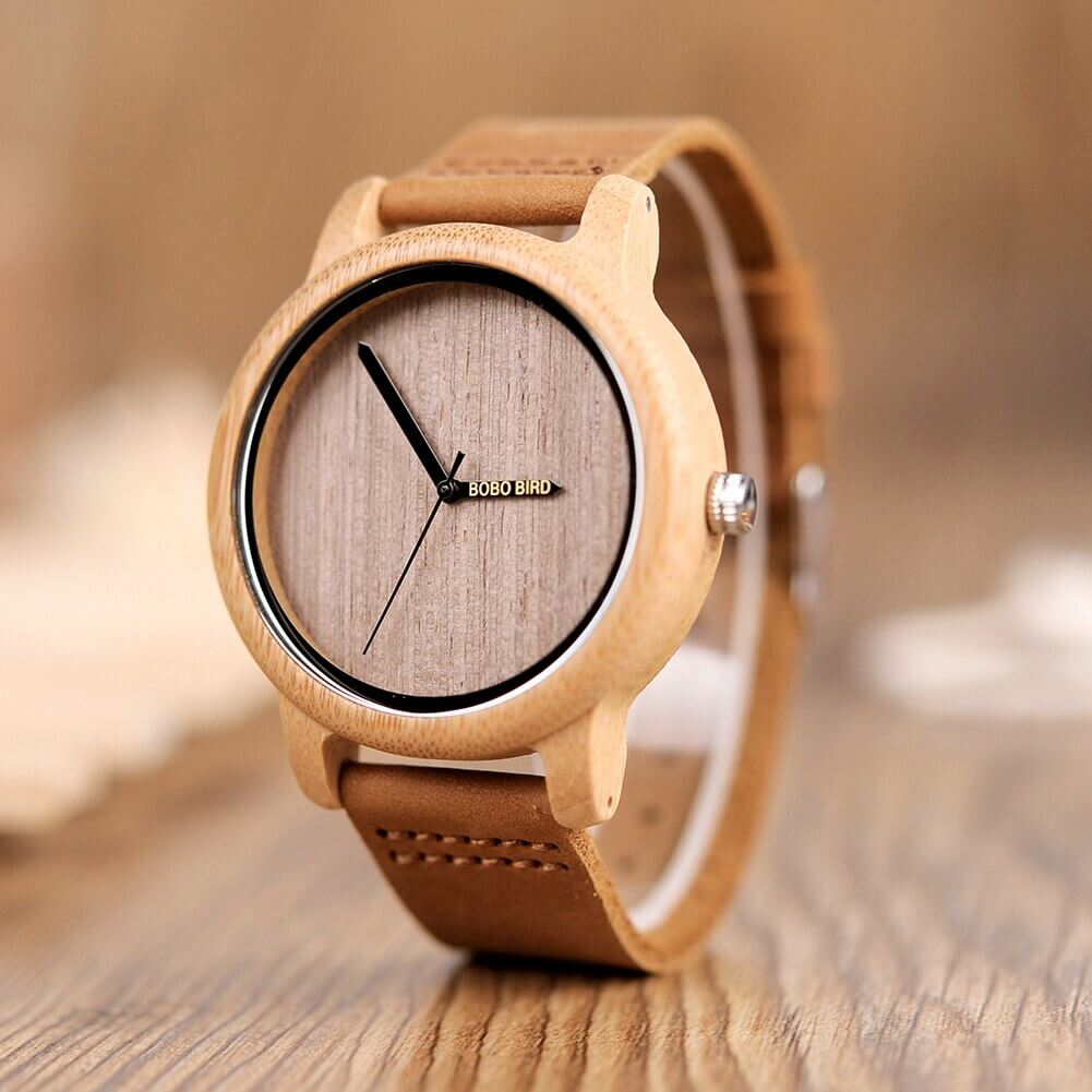 Orologio da Uomo in Legno Naturale, Casual ed Elegante - Acero - casual legno naturale orologio orologio legno uomo watches WATCHES FOR MEN wrist watches for women - Concept Palermo