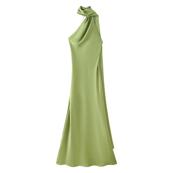 Abito da Sera Sofisticato con Schiena Scoperta e Strascico Fluido - - abito abito sera DRESS Dresses fluido robes schiena scoperta sera sofisticato - Concept Palermo