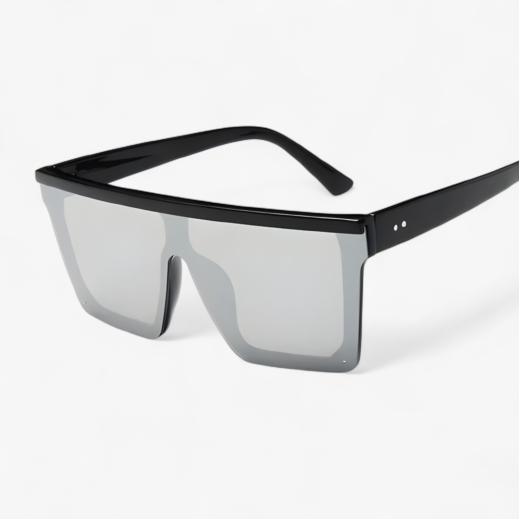 Occhiali da sole oversize retrò neri - - accessoires neri occhiali occhiali sole oversize retr sole sunglasses zonnebrillen - Concept Palermo