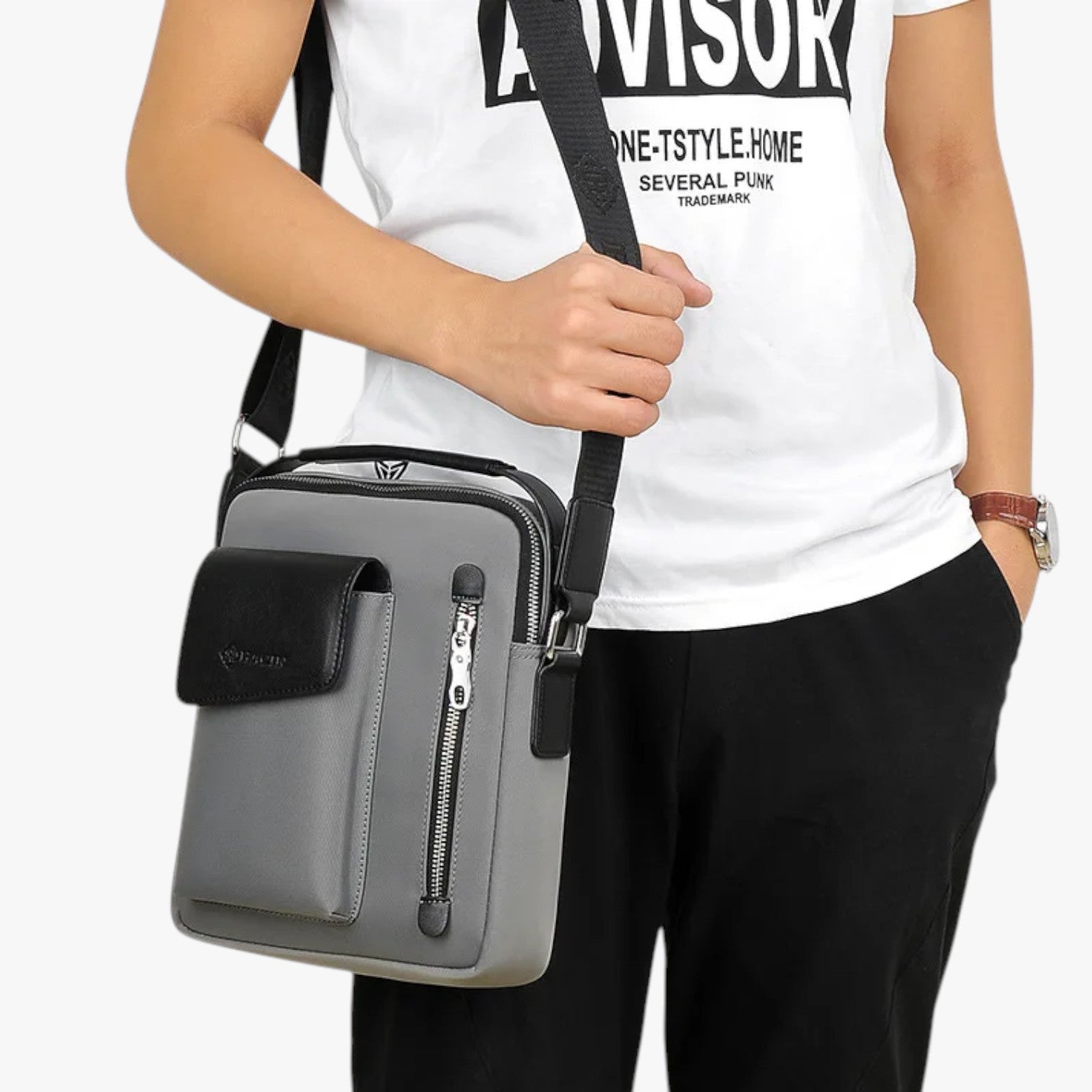 Borsa a tracolla da uomo - con uno stile casual e spazioso - - Bags borsa borsa tracolla casual mens bag Shoulder Bags spazioso stile tracolla uomo - Concept Palermo