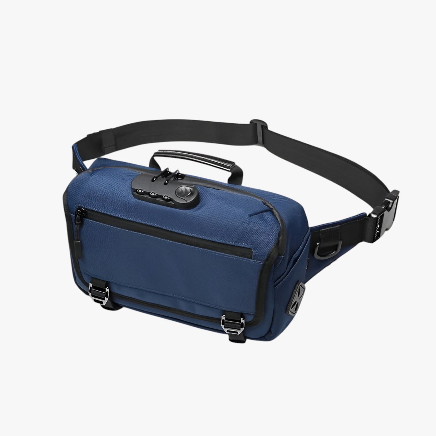 Marsupio antifurto impermeabile con ricarica USB Uomo - Blu - antifurto Bags Crossbody Bags impermeabile marsupio marsupio antifurto ricarica Shoulder & Crossbody Bags uomo - Concept Palermo