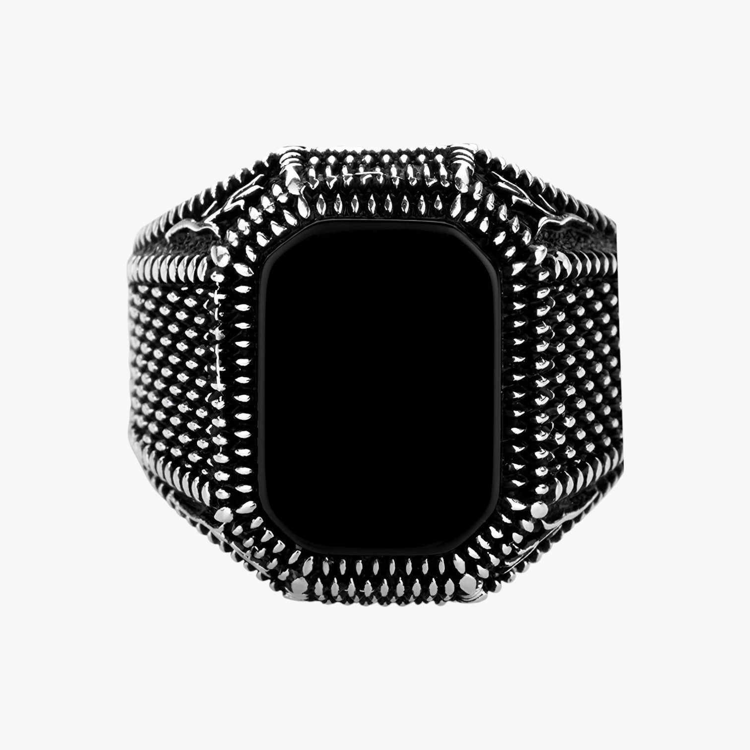 Anello in zirconia fatto a mano con unico motivo floreale Uomo - - anello anello zirconia fatto floreale jewelry mano mens accessory mens ring motivo Rings uomo - Concept Palermo