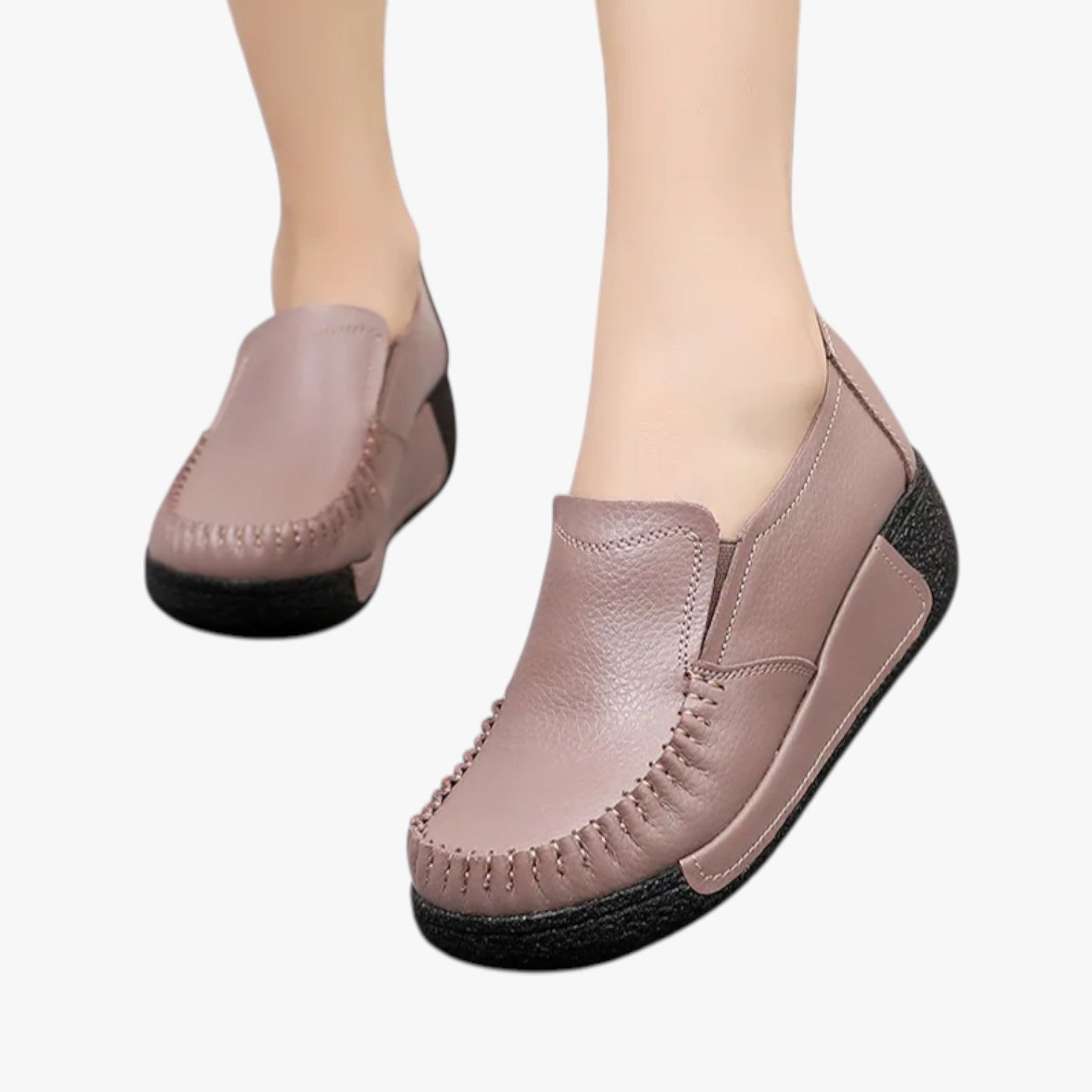 Mocassini in vera pelle - Morbidi e comodi con plateau per le mamme - - comodi mamme mocassini mocassini vera morbidi pelle plateau shoes shoes for women womens shoes - Concept Palermo