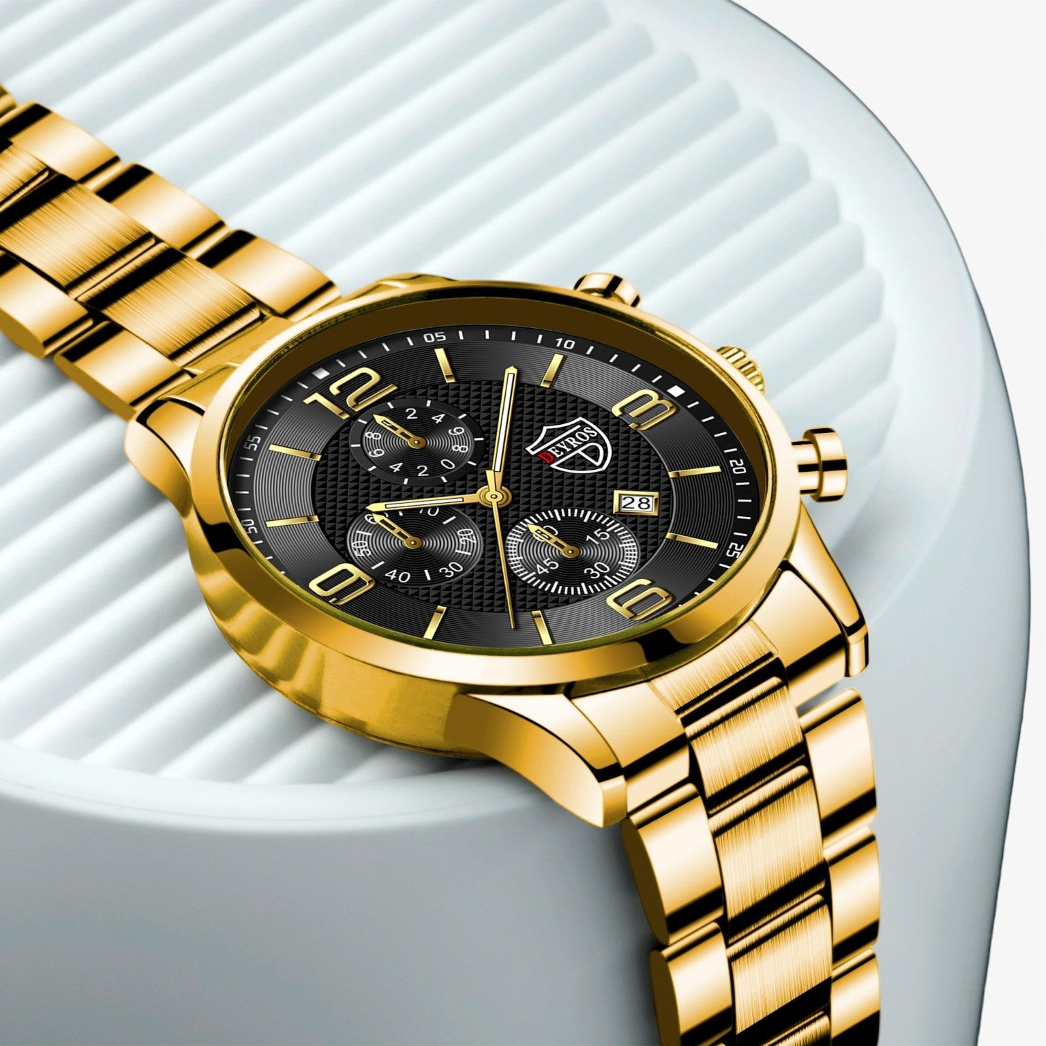 Orologio da Uomo in Acciaio Inossidabile con Funzione Luminosa - - acciaio funzione inossidabile luminosa mens accessory orologio orologio uomo uomo watch for men watches - Concept Palermo