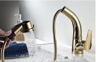 Rubinetto Miscelatore Estraibile in Ottone per Bagno Uomo - Alta Qualità - - bagno crane estraibile home & garden miscelatore ottone rubinetto sollevatore sollevatore estraibile - Concept Palermo