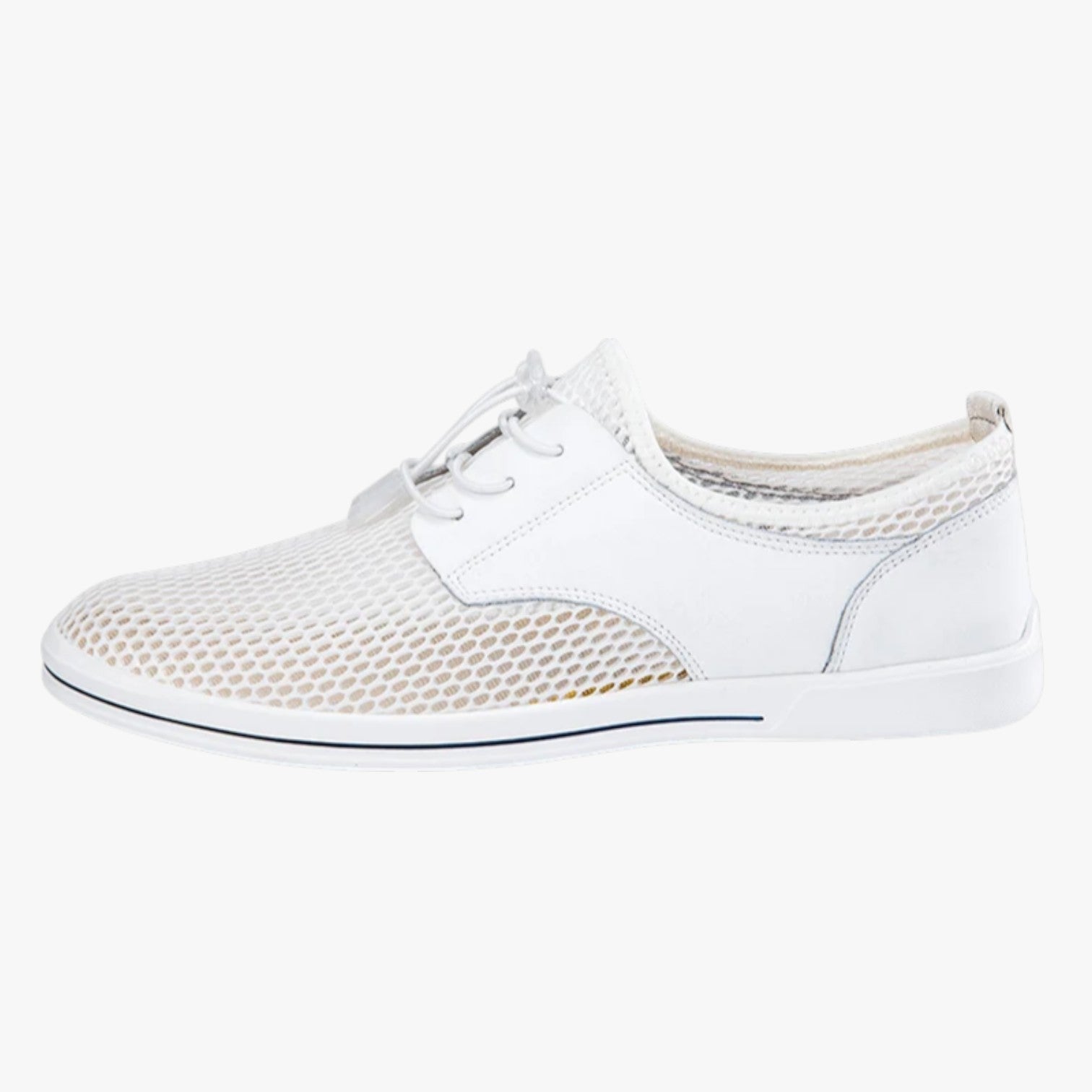 Mocassini Estivi da Uomo Traspiranti, Ultra Leggeri, Design di Classe - Bianco - classe design estivi leggeri Men's Shoes mocassini mocassini estivi shoes shoes for men Shoes men traspiranti - Concept Palermo