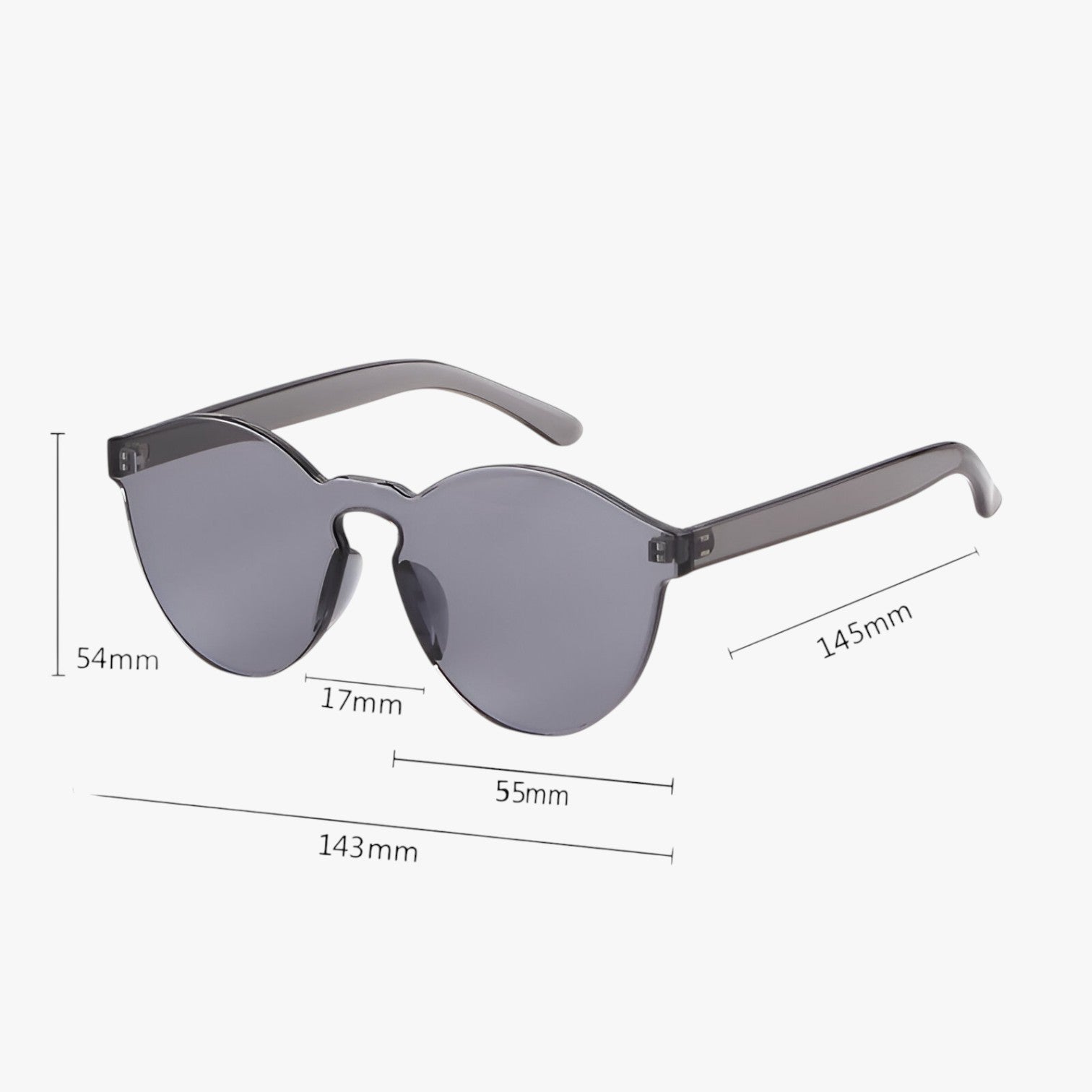 Occhiali da sole rotondi retrò senza montatura - - Fashion Sunglasses montatura occhiali occhiali sole retr rotondi sole sun glasses sunglasses sunglasses for women womens sun glasses - Concept Palermo