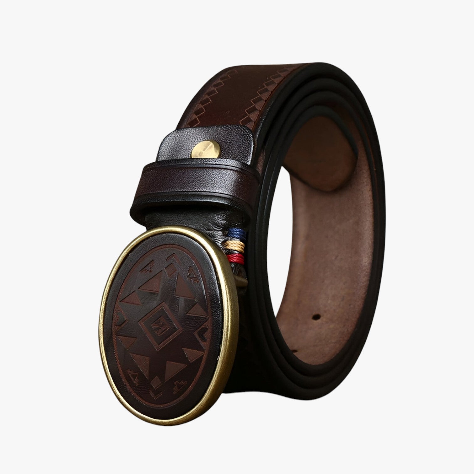 Cintura in pelle per jeans Uomo - - Belts belts for men cintura cintura pelle jeans Mens belt pelle uomo - Concept Palermo
