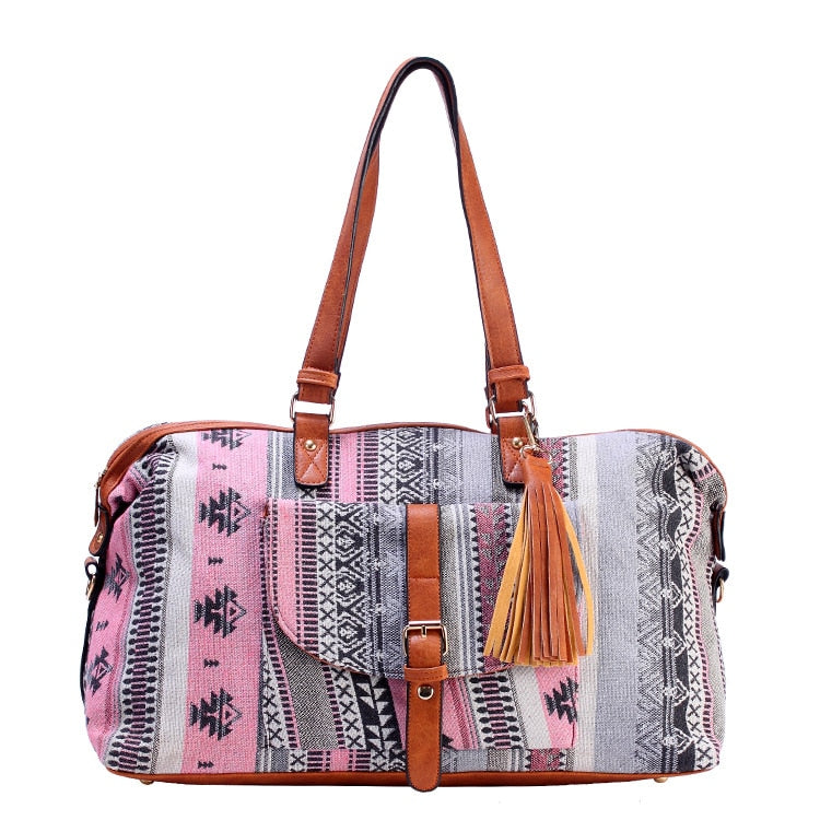 Borsa da viaggio modello Bohemian Borsone Donna - - Bags bohemian borsa borsa viaggio borsone donna duffle bags modello Travel Bags viaggio - Concept Palermo