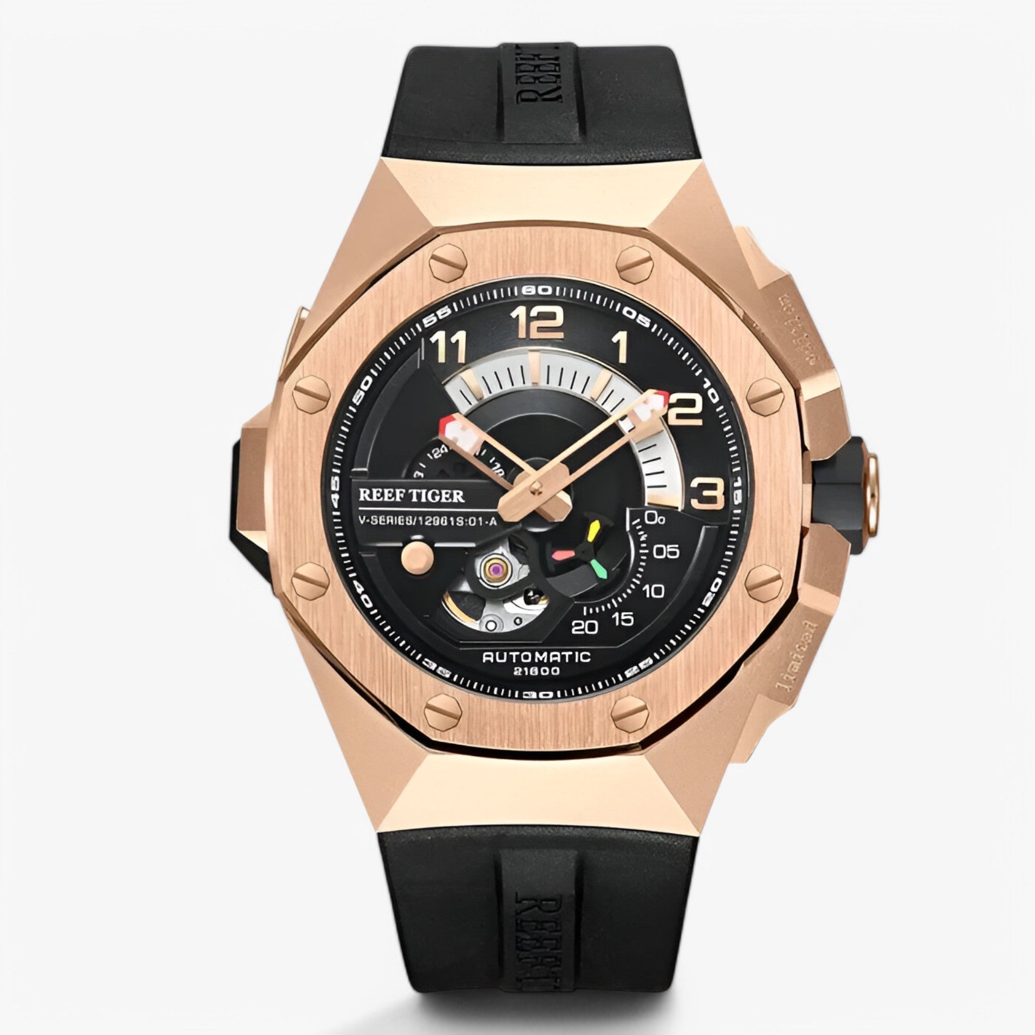 Orologio Sportivo Automatico di Lusso - oro nero nero - accessoires auto automatico horloges orologio orologio sportivo sport sportivo watches - Concept Palermo
