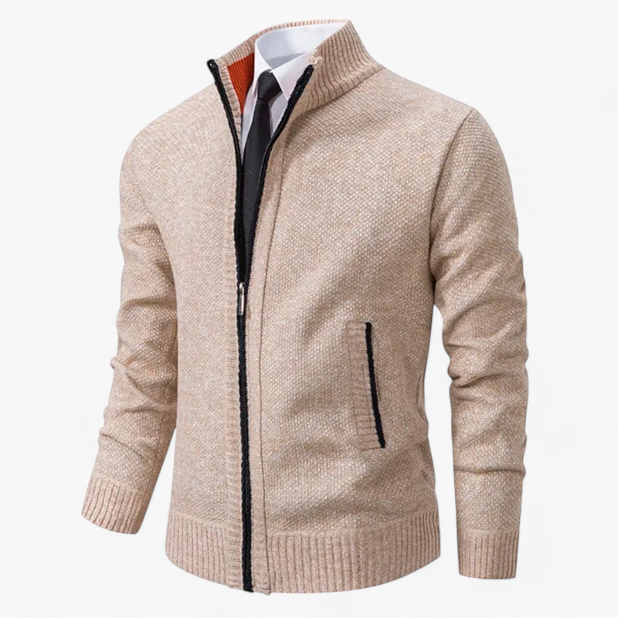 Giacca Chic per Uomini - Eleganza Senza Tempo per Ogni Occasione Uomo - Beige - chic eleganza giacca giacca chic Heren men's sweater MÄNNER occasione ogni Pullover & Jacken tempo Tops - Concept Palermo