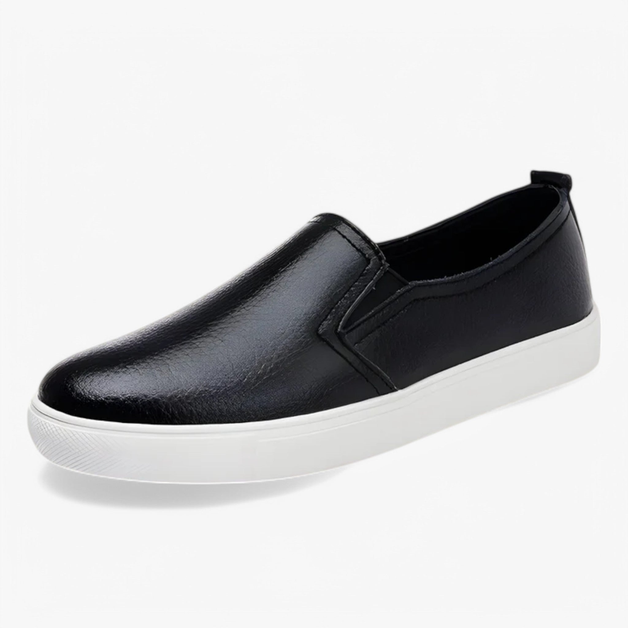 Mocassini Uomo in Vera Pelle Nera Eleganti e Comodi - Nero - cuoio mocassini mocassini cuoio shoes shoes for women Shoes women vero - Concept Palermo