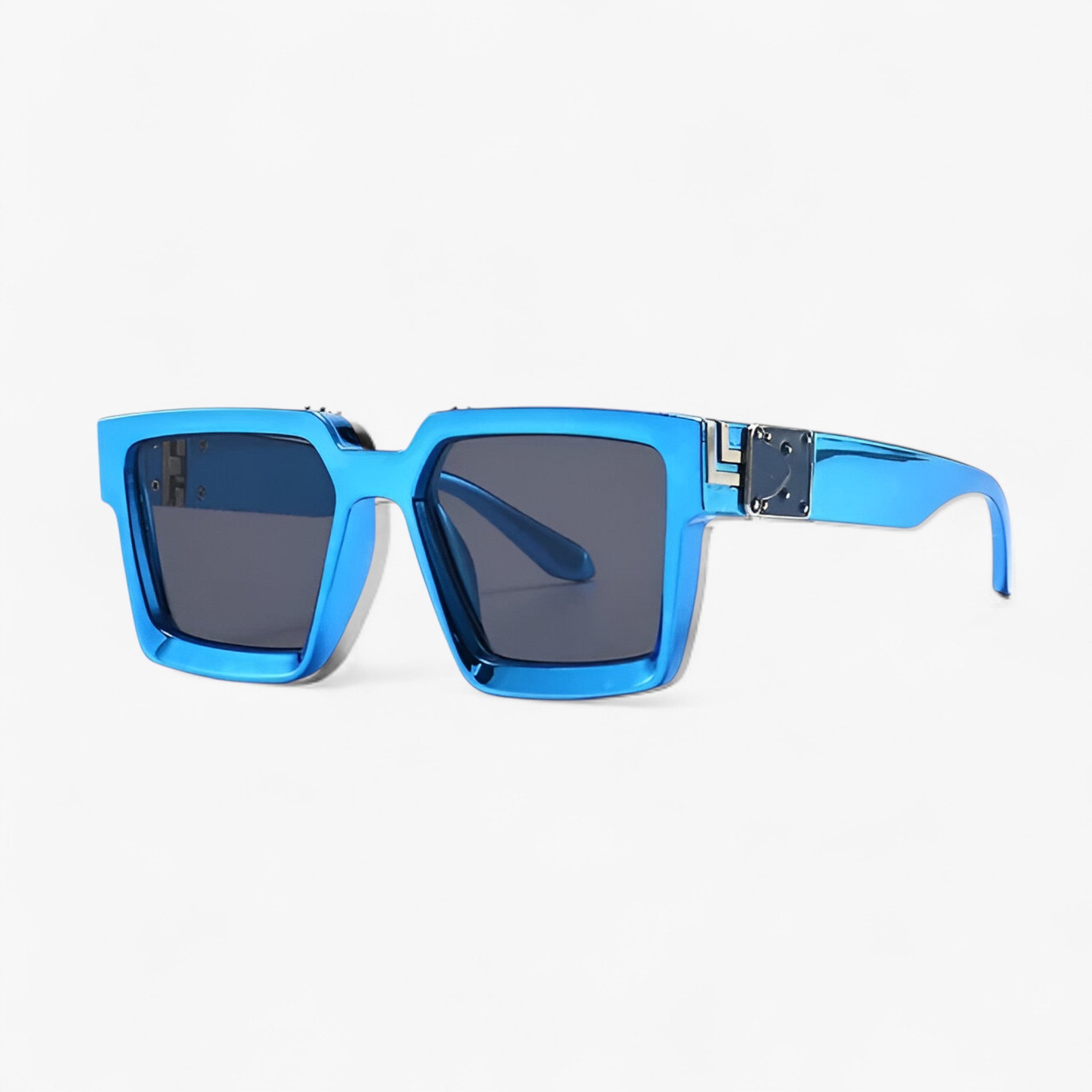 Occhiali da sole quadrati vintage da uomo - Colore Blu Grigio other - Fashion Sunglasses men sunglasses polarized mens sunglasses occhiali occhiali sole Polarized man sunglasses quadrati sole sunglasses sunglasses polarized men uomo vintage - Concept Palermo