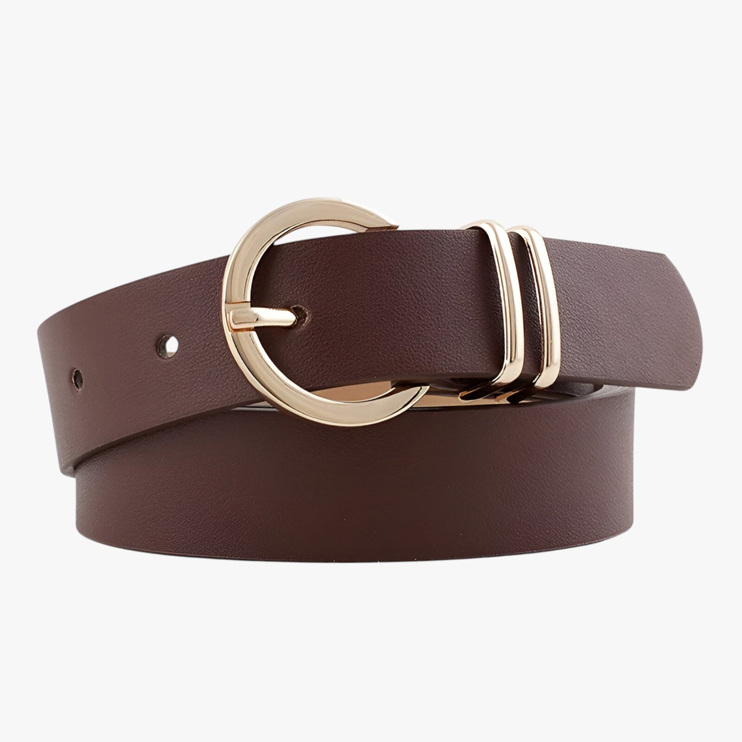 Senza Tempo & Confortevole - MARRONE SCURO 105CM - belts confortevole tempo tempo confortevole waist belt for women Womens belt - Concept Palermo