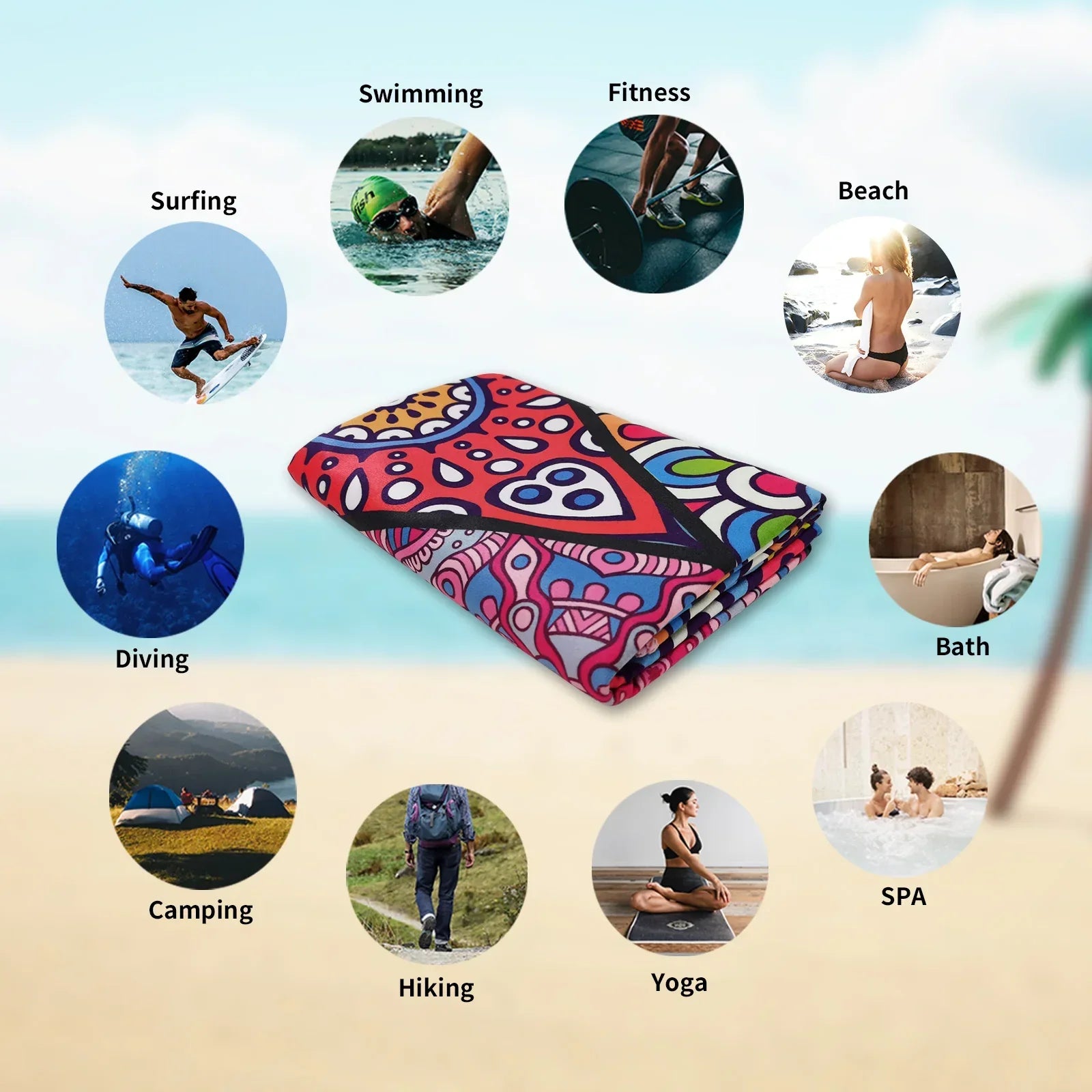 Telo mare in microfibra ad asciugatura rapida, telo piscina extra large Uomo - - asciugatura Beach Towel extra grandy - telo mare in microfibra ad asciugatura rapida large mare Microfiber Fabric microfiber towel microfibra piscina Quick Dry Towel Quick-Dry rapida telo piscina extra large - € - Concept Palermo