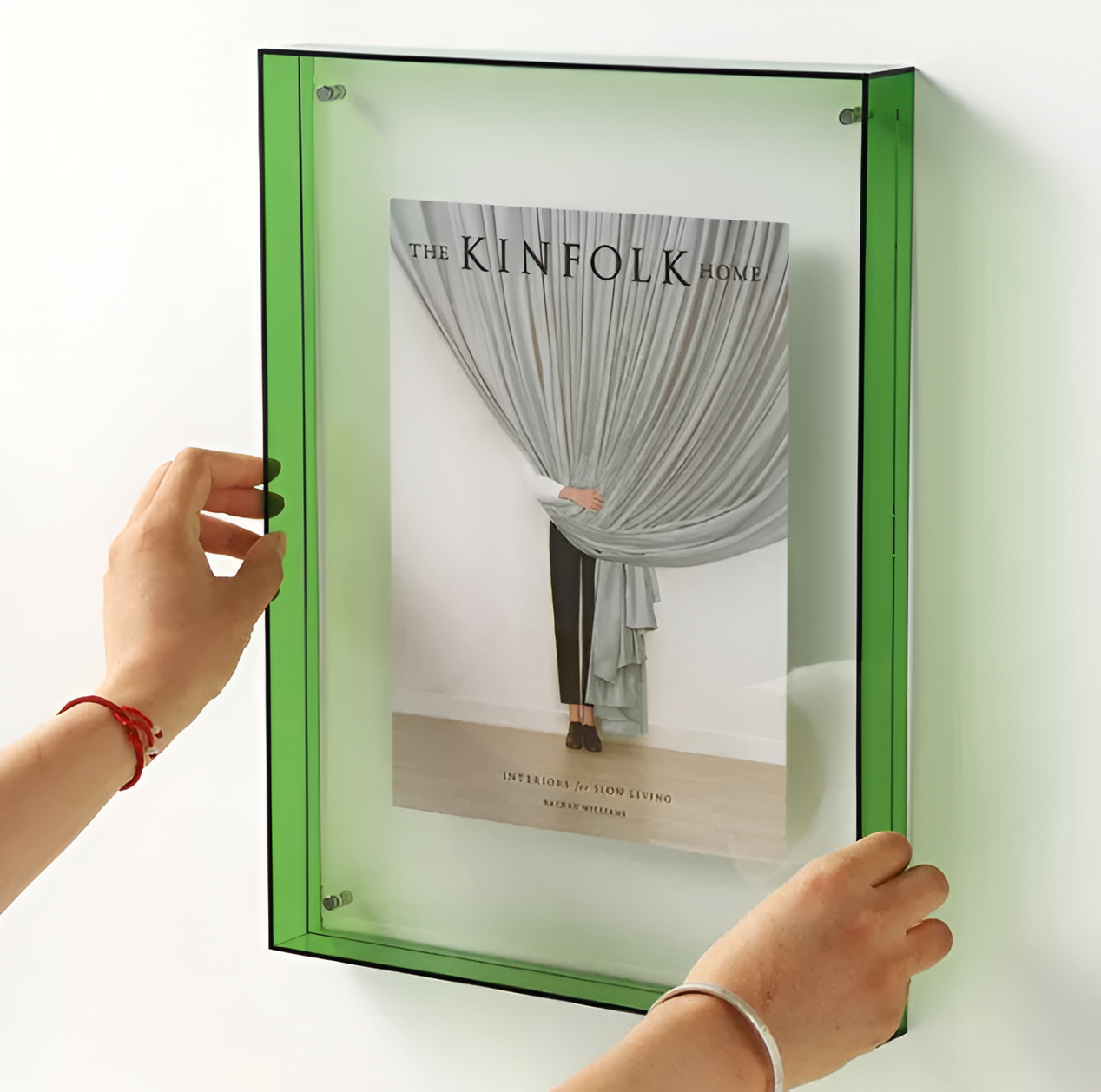 Pinza foto in acrilico trasparente – Design moderno e minimalista