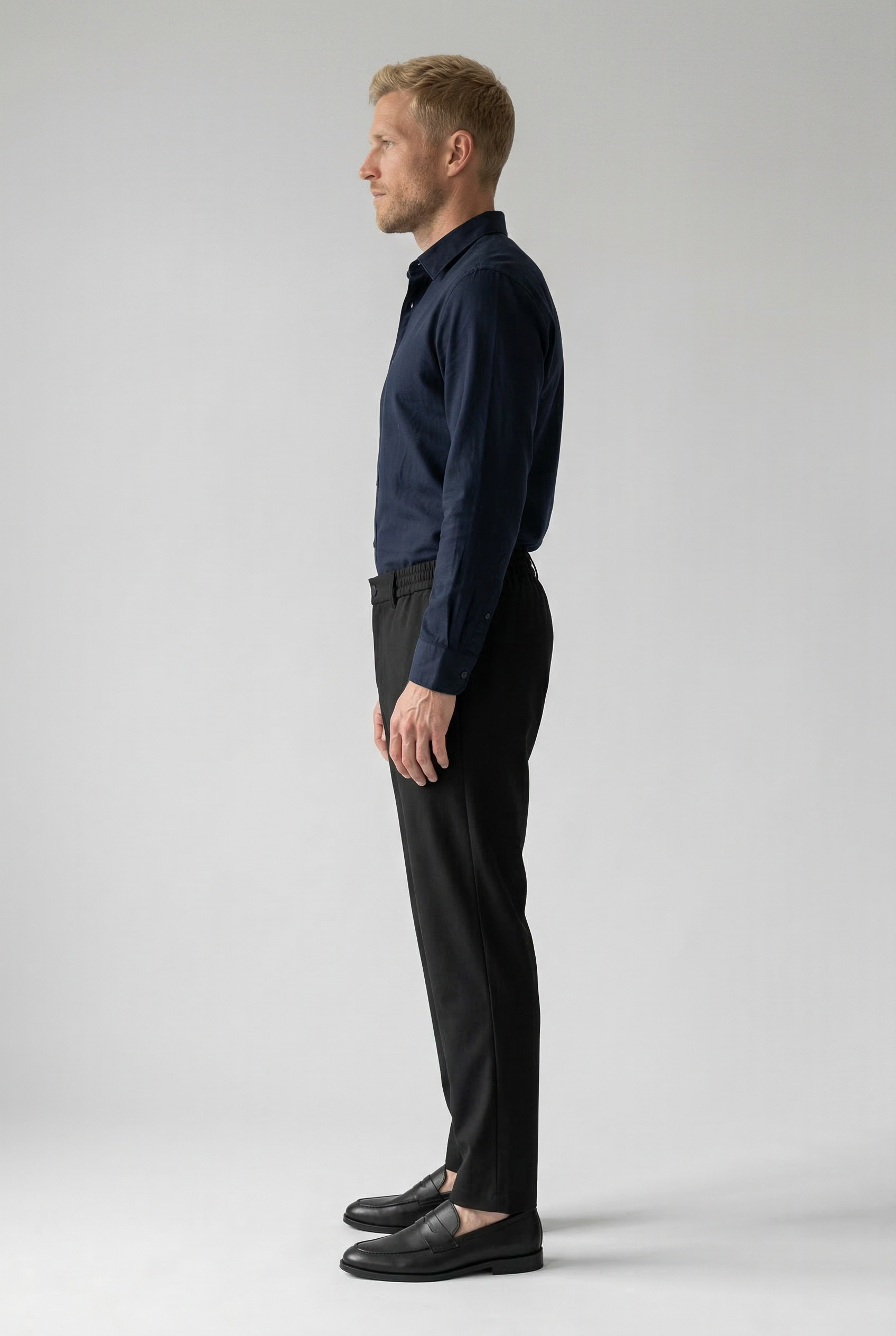 Pantaloni jogger in misto lana strutturati - Il comfort moderno incontra lo stile sartoriale Uomo - - comfort incontra jogger lana Men Casual & Sports Pants men's summer pants misto pantaloni pantaloni jogger pants pants for men - Concept Palermo