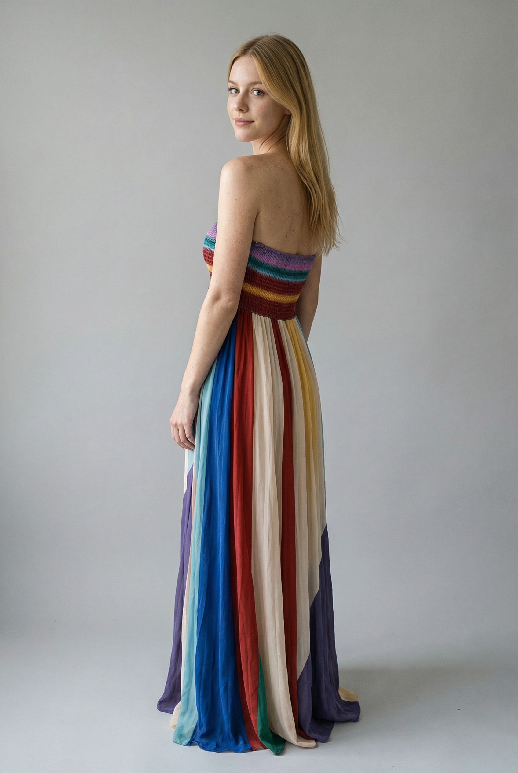 Vestito Estivo Donna in Cotone Leggero Multicolore S-XL, Abito Casual Fresco e Confortevole - - abbigliamento casual abito abito estivo abito leggero abito multicolore abito versatile donna dresses estivo ki'inò moda estiva multicolore outfit estivo vestito comodo vestito fatto a mano - Concept Palermo