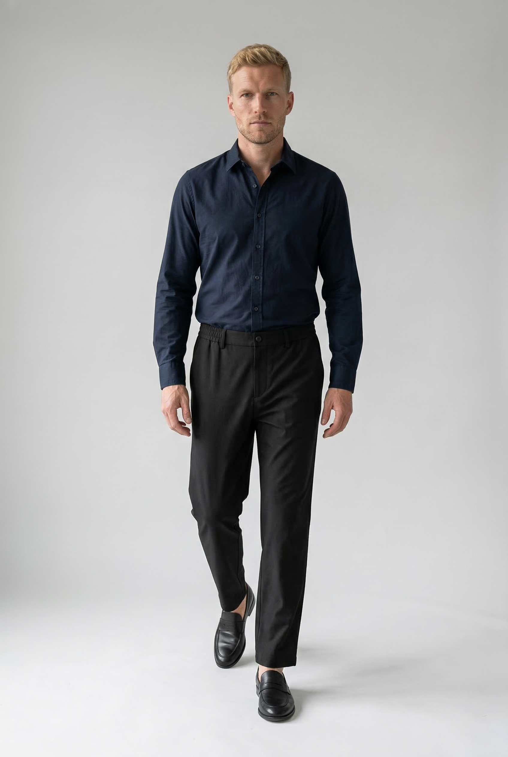 Pantaloni jogger in misto lana strutturati - Il comfort moderno incontra lo stile sartoriale Uomo - - comfort incontra jogger lana Men Casual & Sports Pants men's summer pants misto pantaloni pantaloni jogger pants pants for men - Concept Palermo