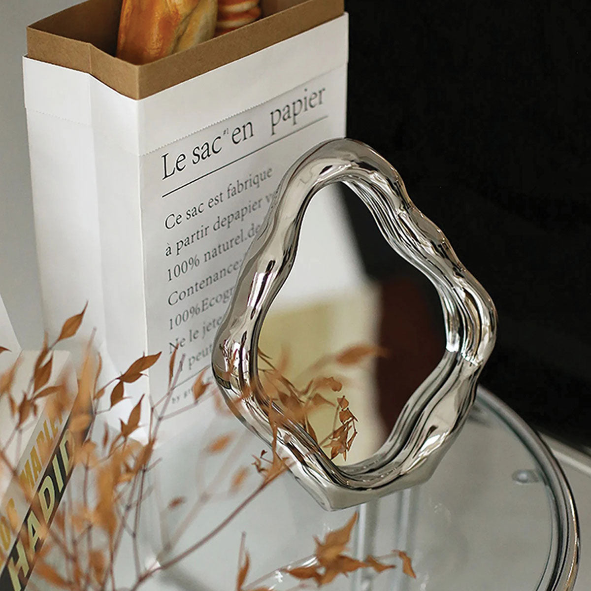 Specchio da Tavolo Aura Perfettamente Progettato per il Tuo Comò e Applicazione del Trucco Senza Sforzo Lino - - applicazione aura Bathroom Decor home & garden lino Mirrors perfettamente progettato sforzo specchio - Concept Palermo
