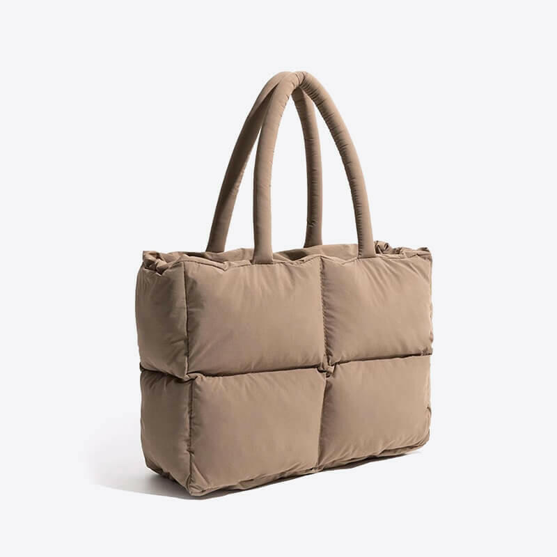 Borsa Tote Puffer Imbottita Stile di Stoccaggio - Protegge I Vostri Oggetti Con Comfort e Sicurezza Poliestere Donna - - Bags borsa borsa tote comfort donna handbags imbottita oggetti poliestere women bags Women's handbags - Concept Palermo