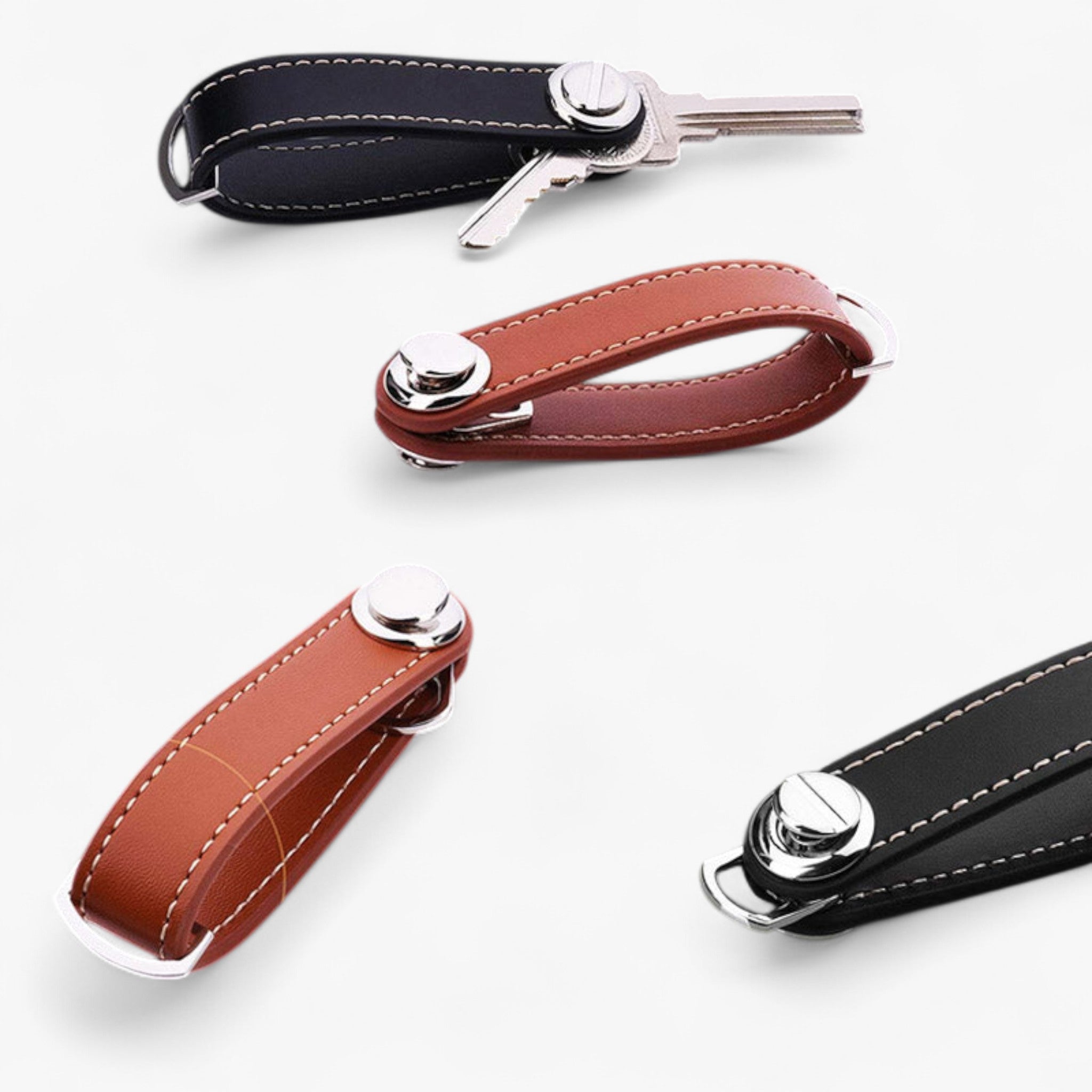 Organizzatore di Chiavi in Pelle™ (1+2 ) - - chiavi key key organizer organizzatore organizzatore chiavi organizzatore di chiavi in pelle™ (1+2 gratis) - € pelle - Concept Palermo