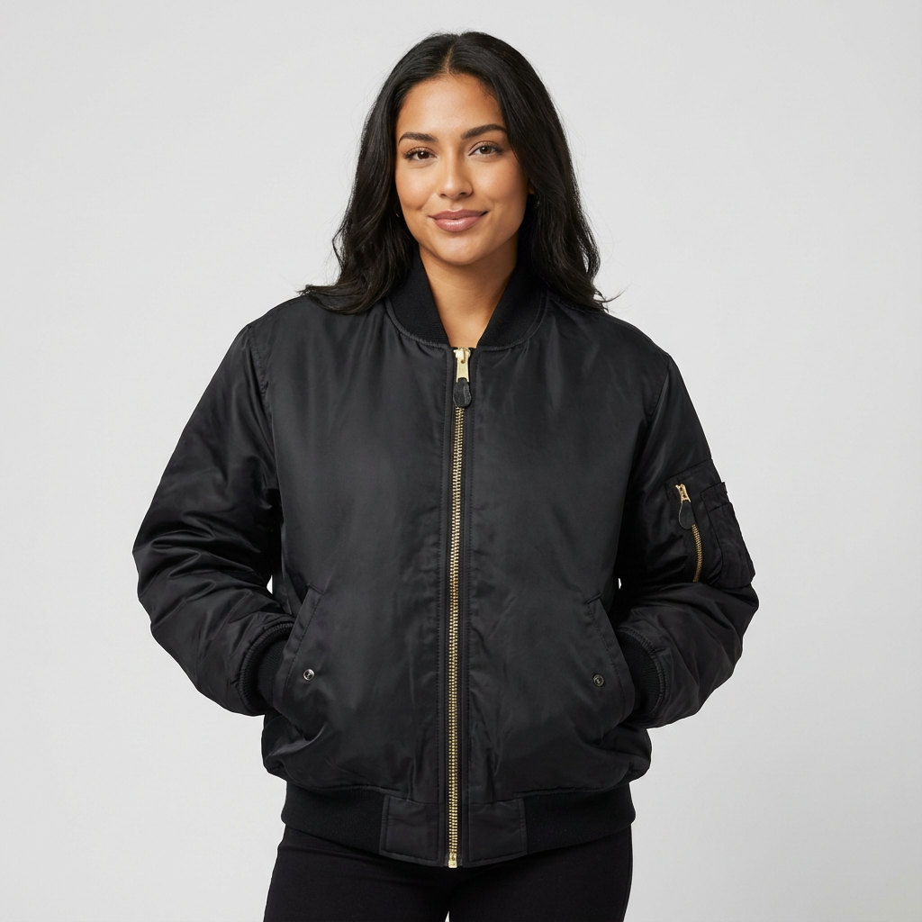 Klassiek bomberjack met utility details - Julia