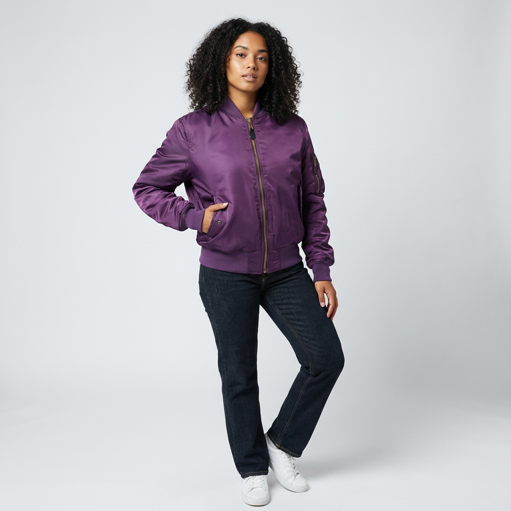 Klassiek bomberjack met utility details - Julia