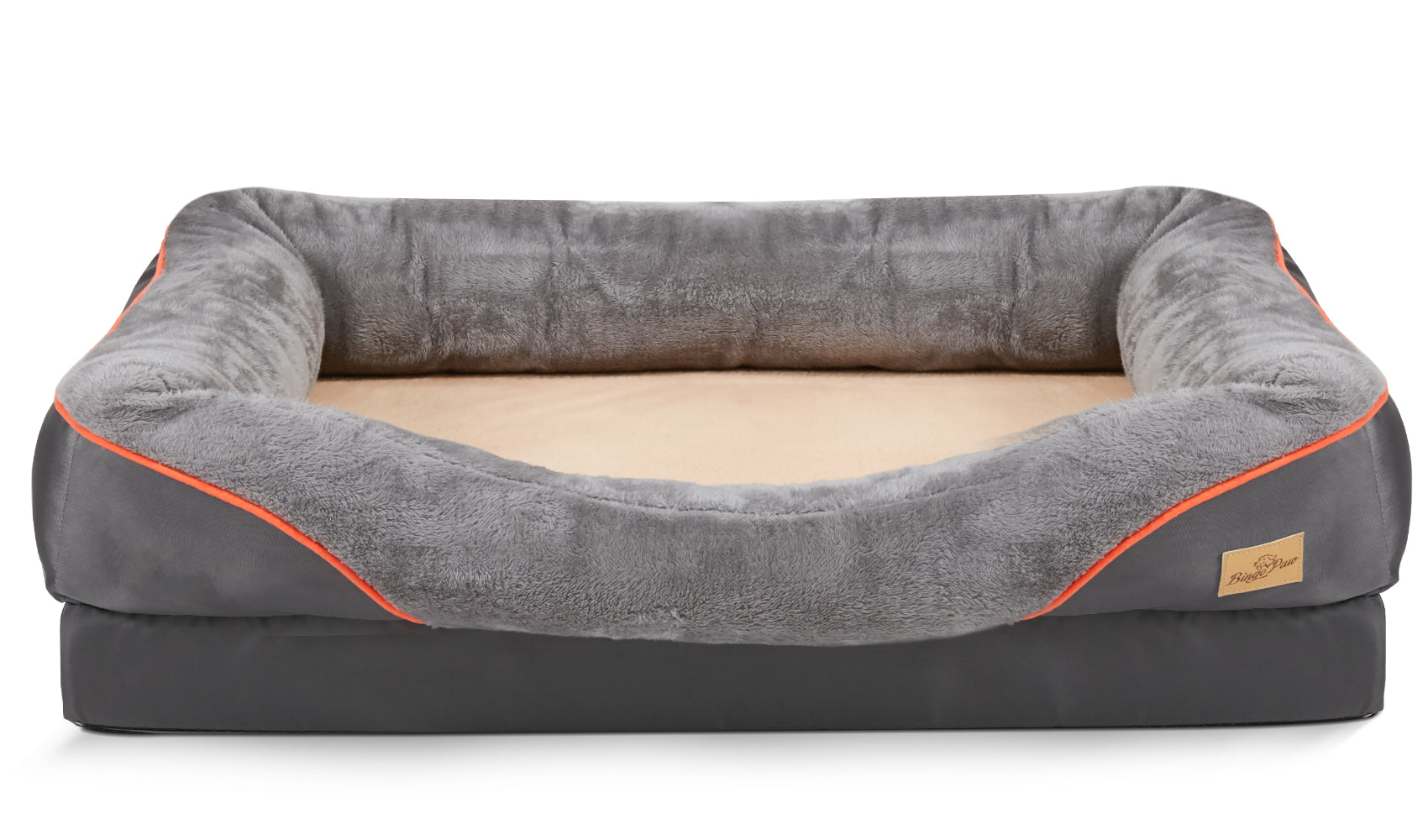 Cuscino ortopedico grande per cani - Grigio Uomo - - cani cuscino cuscino ortopedico dog bed ortopedico pets & supplies uomo - Concept Palermo