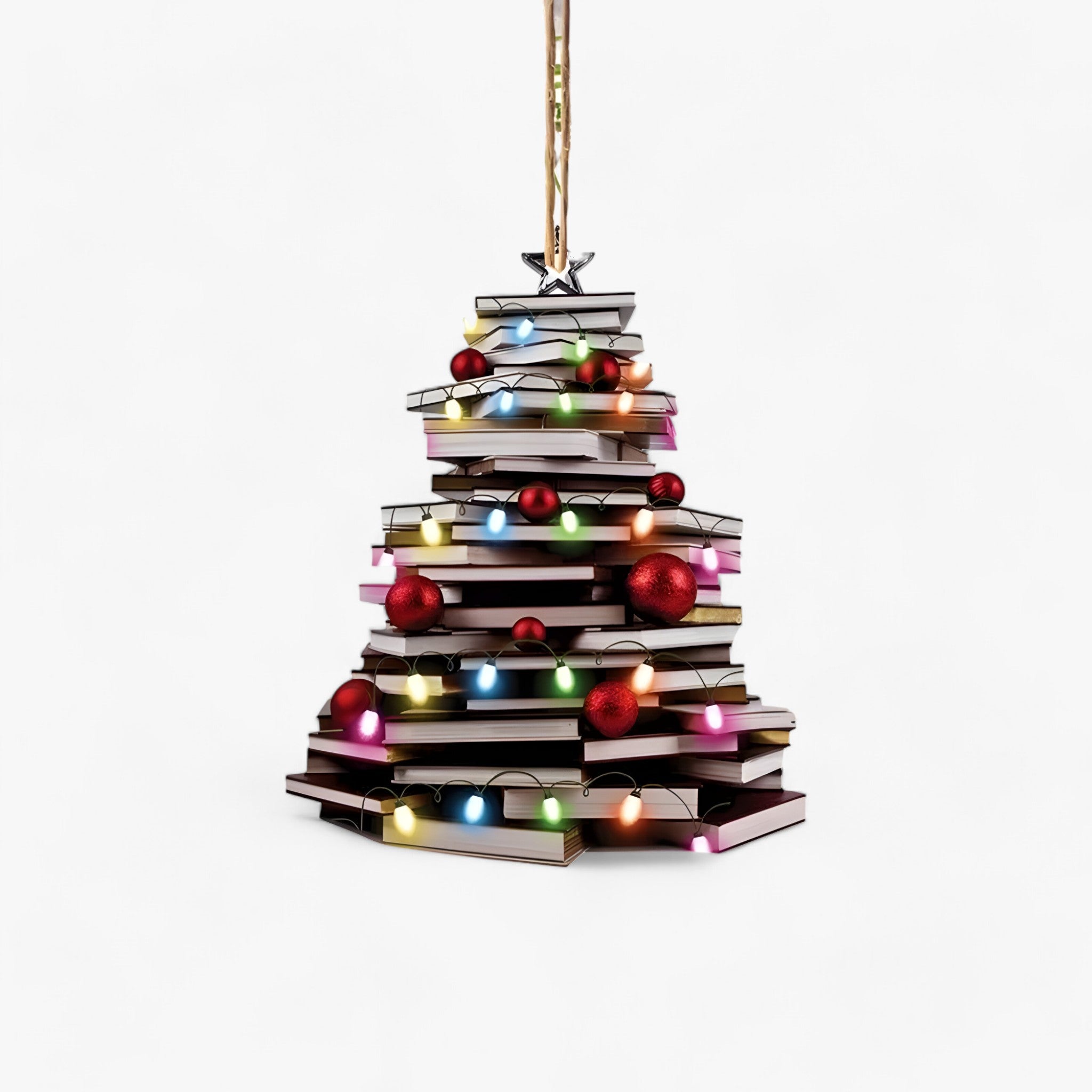 Lampada a Sospensione Design Libro Trasparente Moderna in Acrilico - Stile 7 - atmosfera accogliente decorazione Natalizia decorazione per la casa decorazioni artistiche decorazioni natalizie appese design illuminazione moderna lampada lampada a libro lampada a sospensione lampada in acrilico lampada sospensione libro regalo per amanti dei libri sospensione stile raffinato trasparente - Concept Palermo